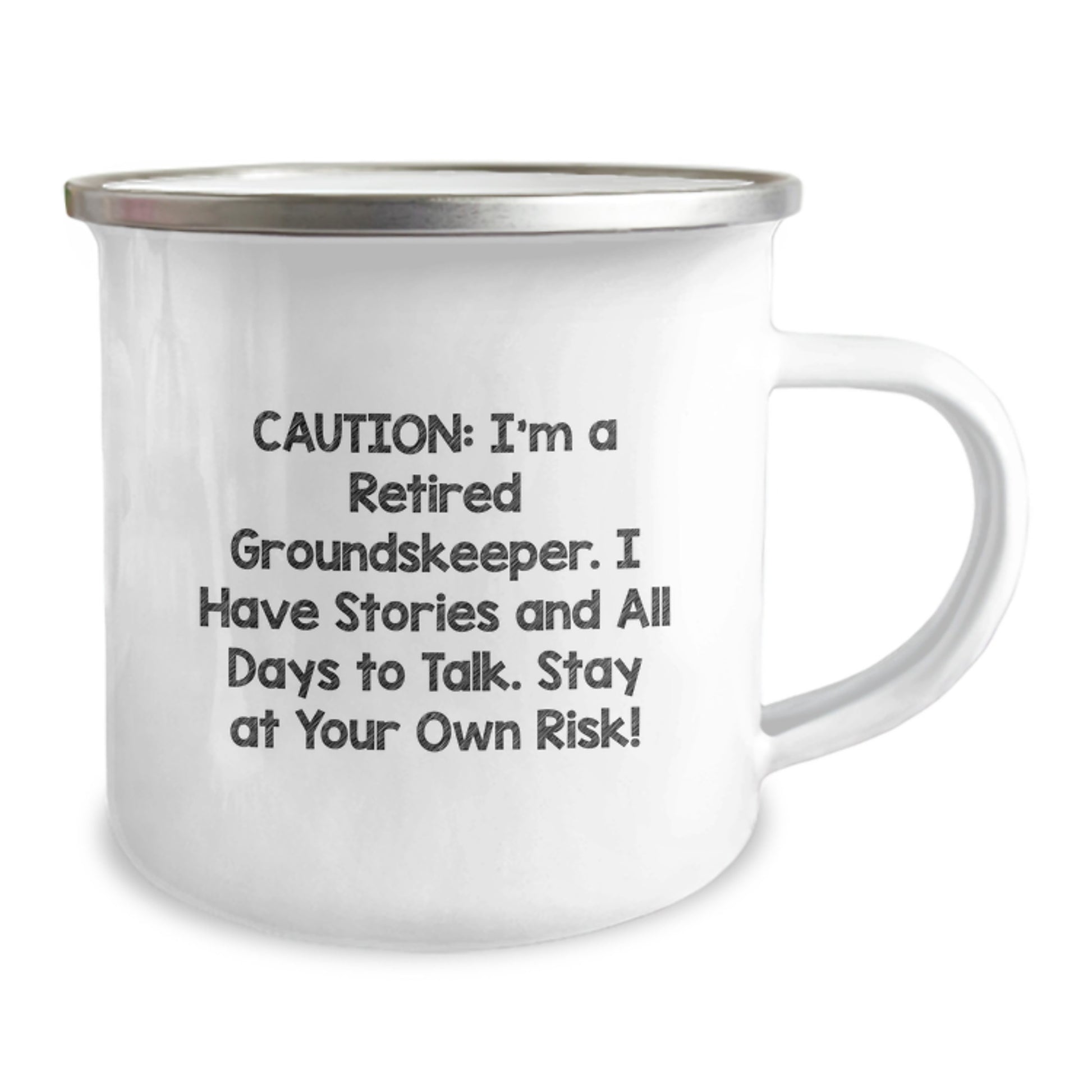 Funny groundskeeper Gifts from Family, Unique Birthday Unique Gifts for groundskeeper Men, Funny Camping Mug - Image 2