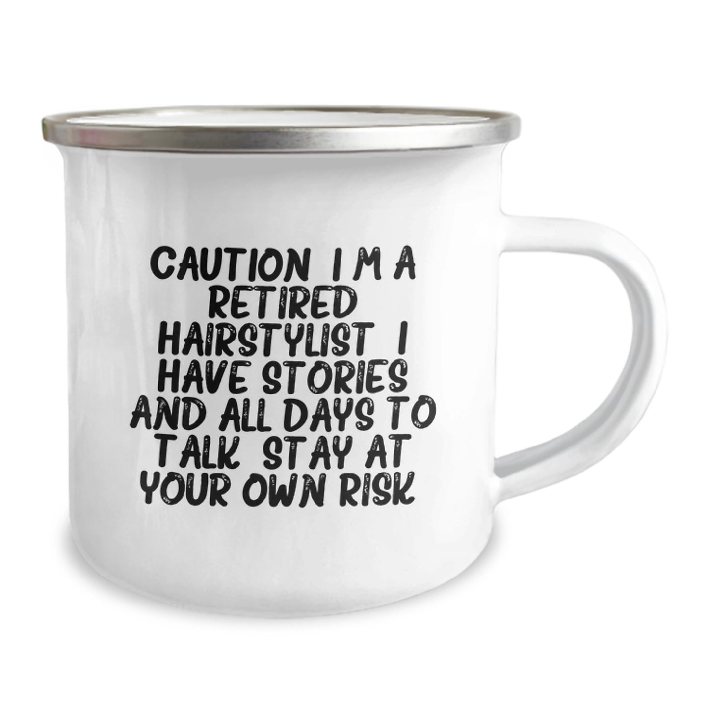 Funny Hairstylist Gifts from Men to Women - Camping Mug for Hairstylist Christmas Unique Ideas - Image 2