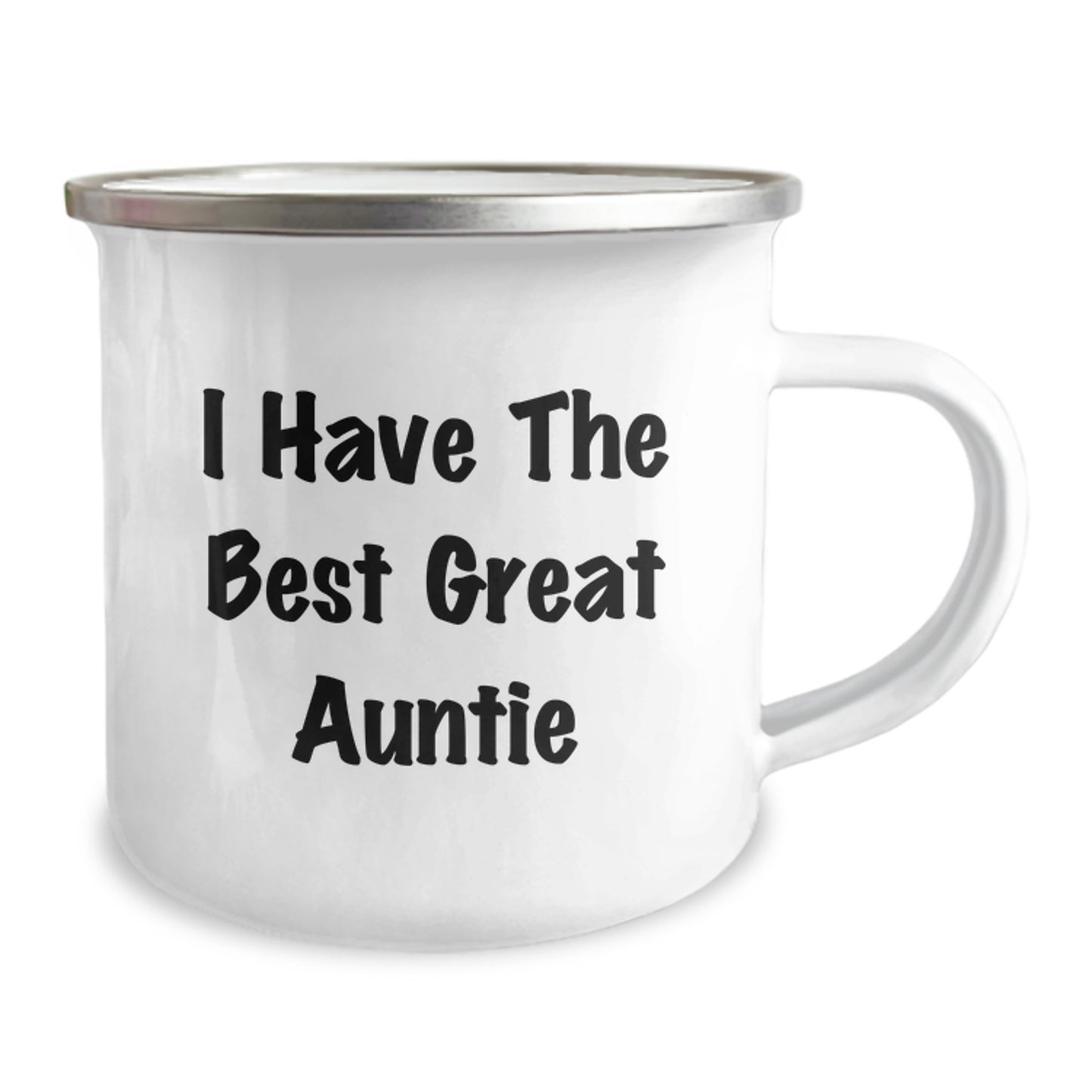 Auntie Great Gifts from Family - Funny Camping Mug for Dad - I Have The Best Great Auntie - Father's Day Unique Gifts - Image 2