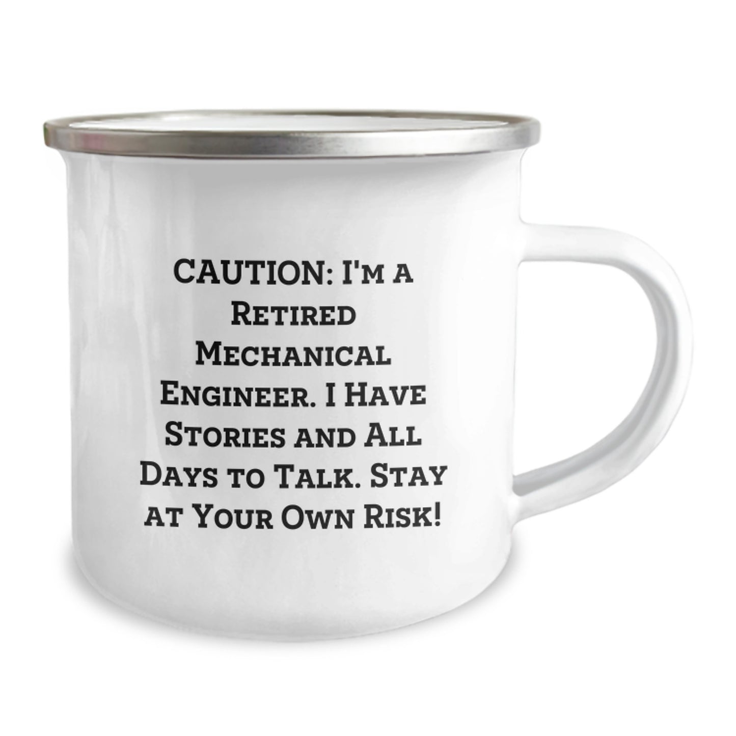 Laughter and Gears Mechanical Engineer Christmas Camping Mug Gifts from Men to Friends - Image 2
