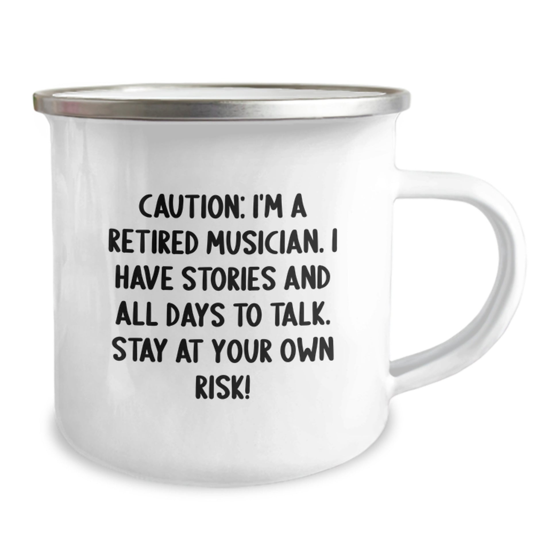 Funny Musician Camping Mug Gifts from Friends and Family for Musician Graduation - Image 2