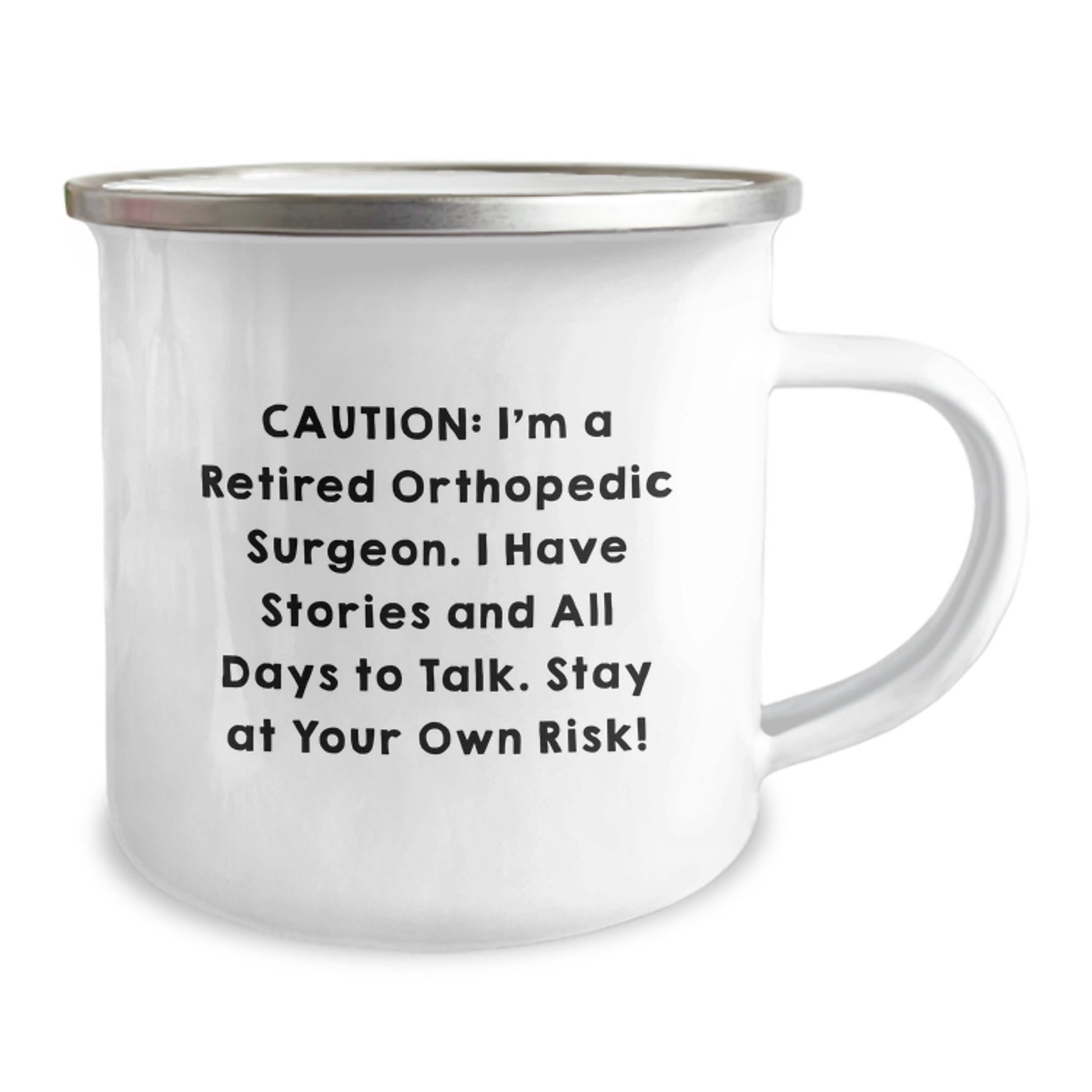 Gifts from Family for Orthopedic Surgeon Friends - Funny Camping Mug for Doctors, Christmas Unique Gift - Image 2