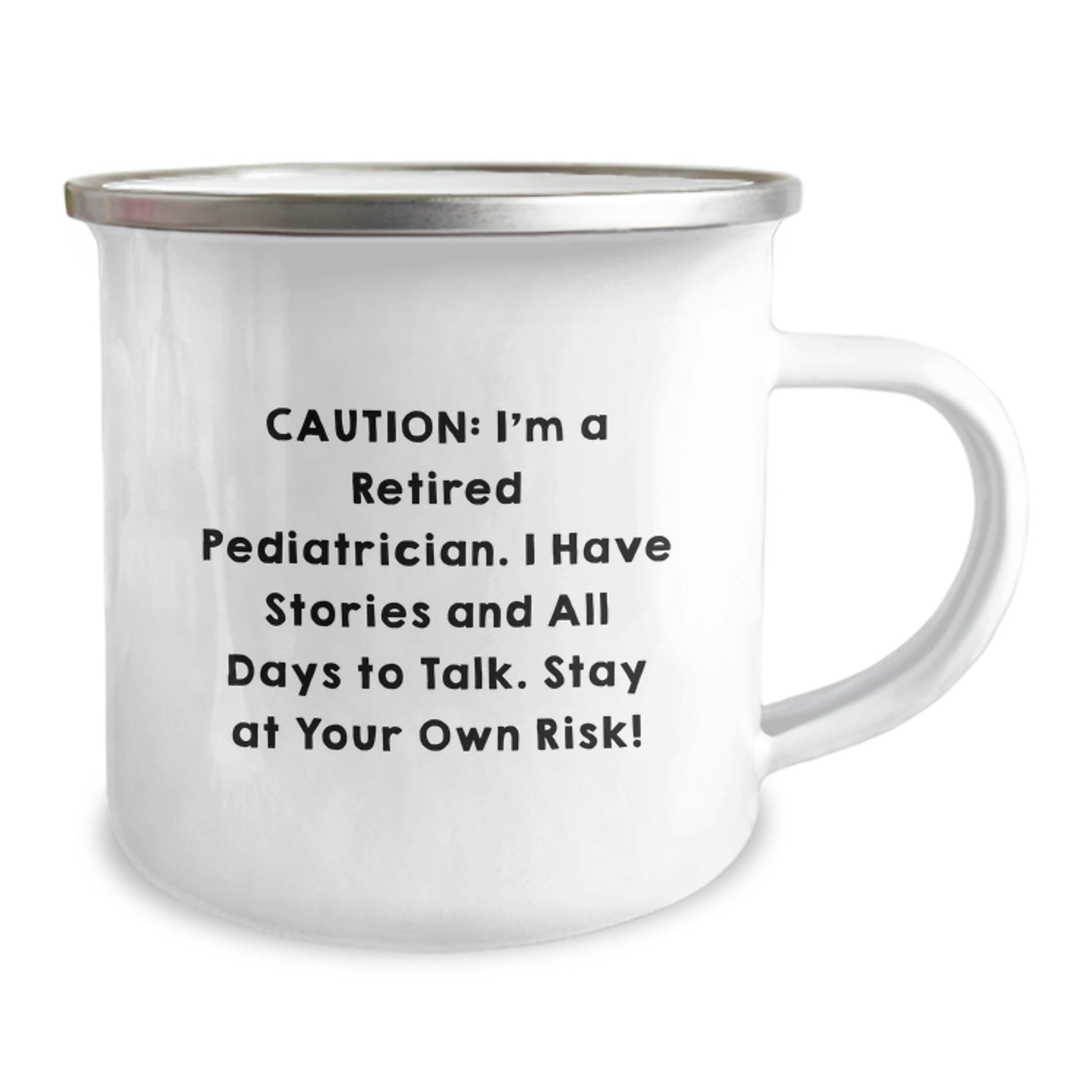 Funny Pediatrician Gifts for Men, Camping Mug for Christmas Unique Presents from Friends - Image 2