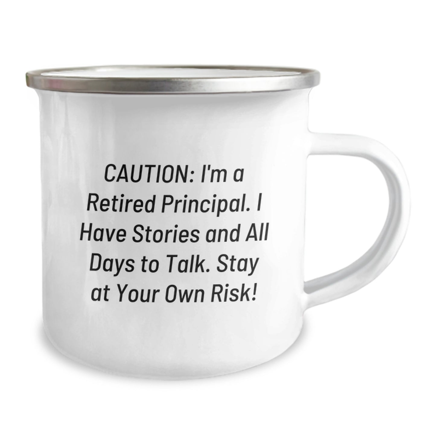 Funny Principal Birthday Unique Gifts from Friends - Camping Mug for Men, Inspirational Quote - Gifts for Principal, Men, Women, Friends - Image 2