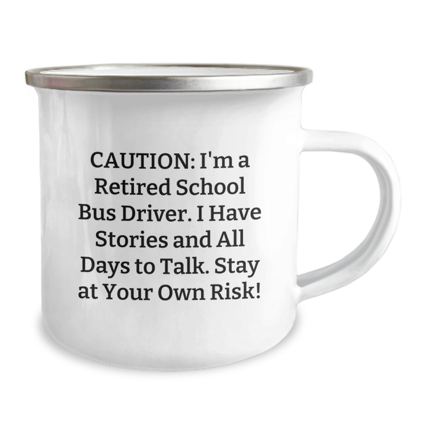 Funny School Bus Driver Gifts from Family for School Bus Driver Men - Christmas Unique Gifts - Camping Mug - Image 2