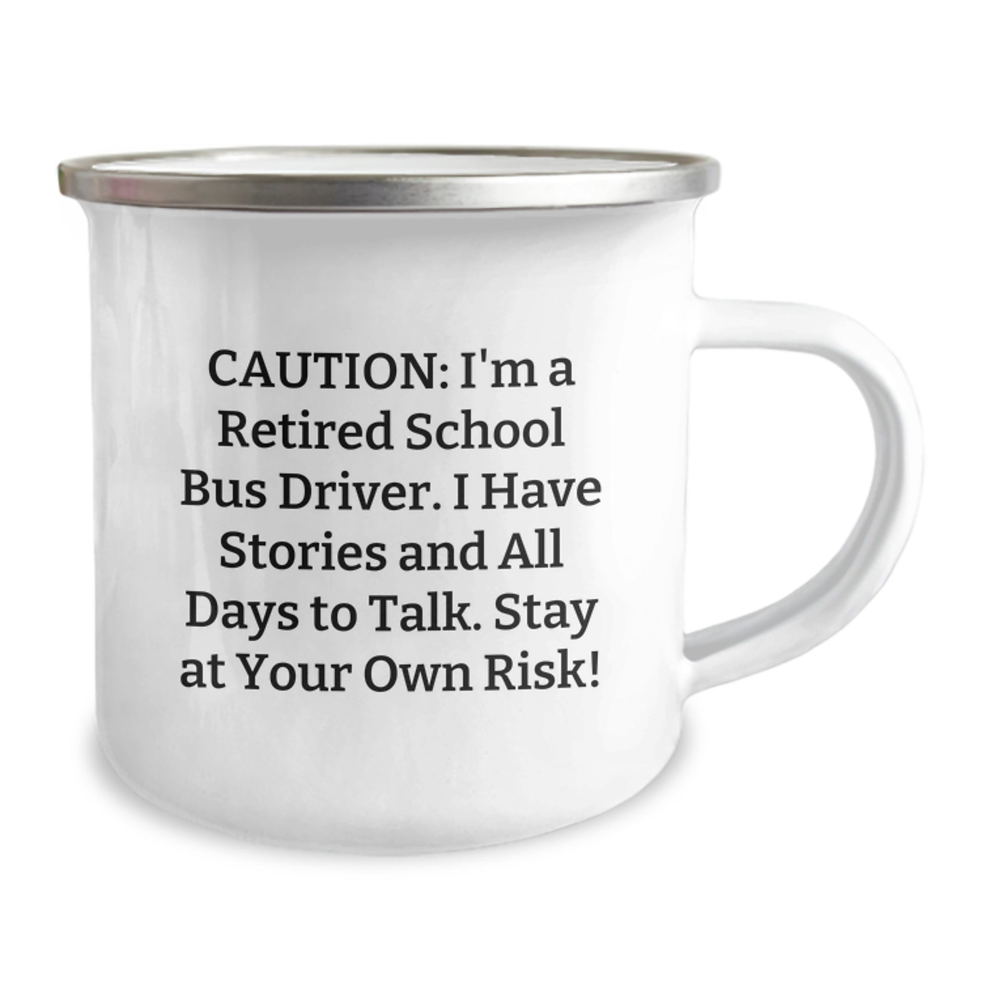 Funny School Bus Driver Gifts from Family for School Bus Driver Men - Christmas Unique Gifts - Camping Mug - Image 2