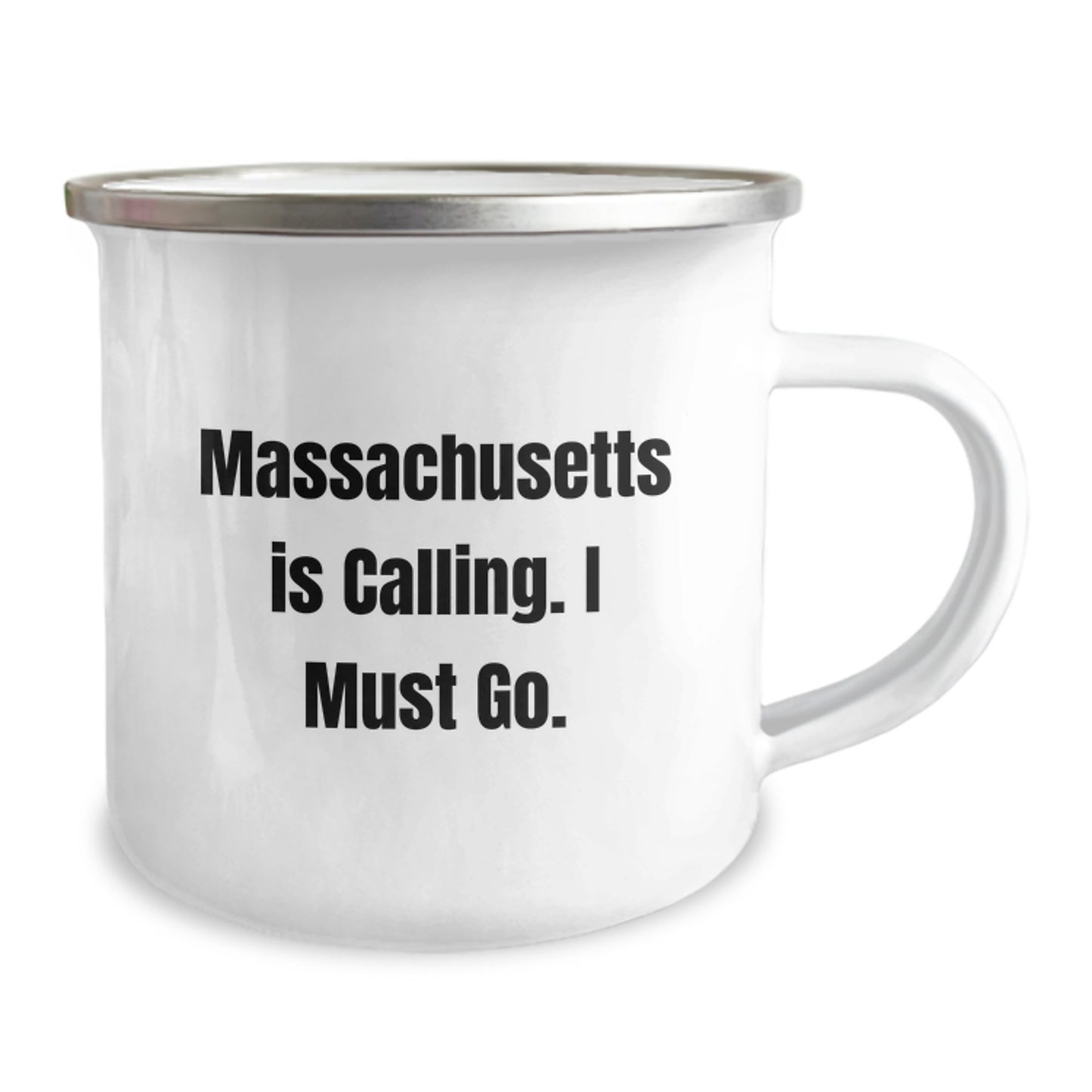Funny Massachusetts Camping Mug Gifts for Men from Friends and Family Christmas Unique Unique - Image 2
