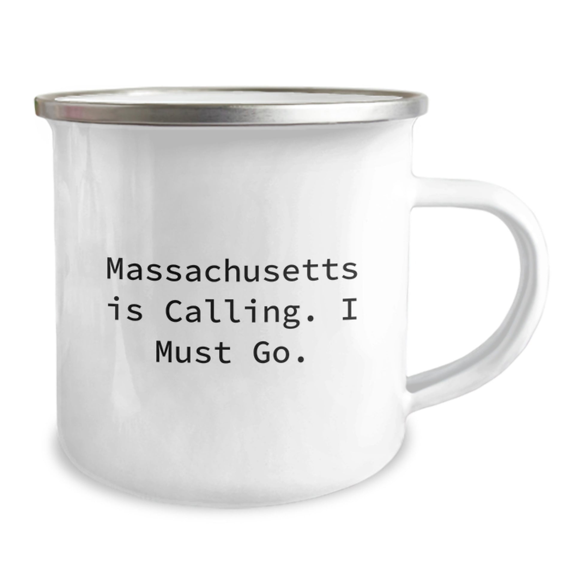 Massachusetts Camping Mug Funny Quote Gifts from Friends to Massachusetts Enthusiasts, Unique Christmas Unique Gifts for Family, Friends, and Coworkers - Image 2