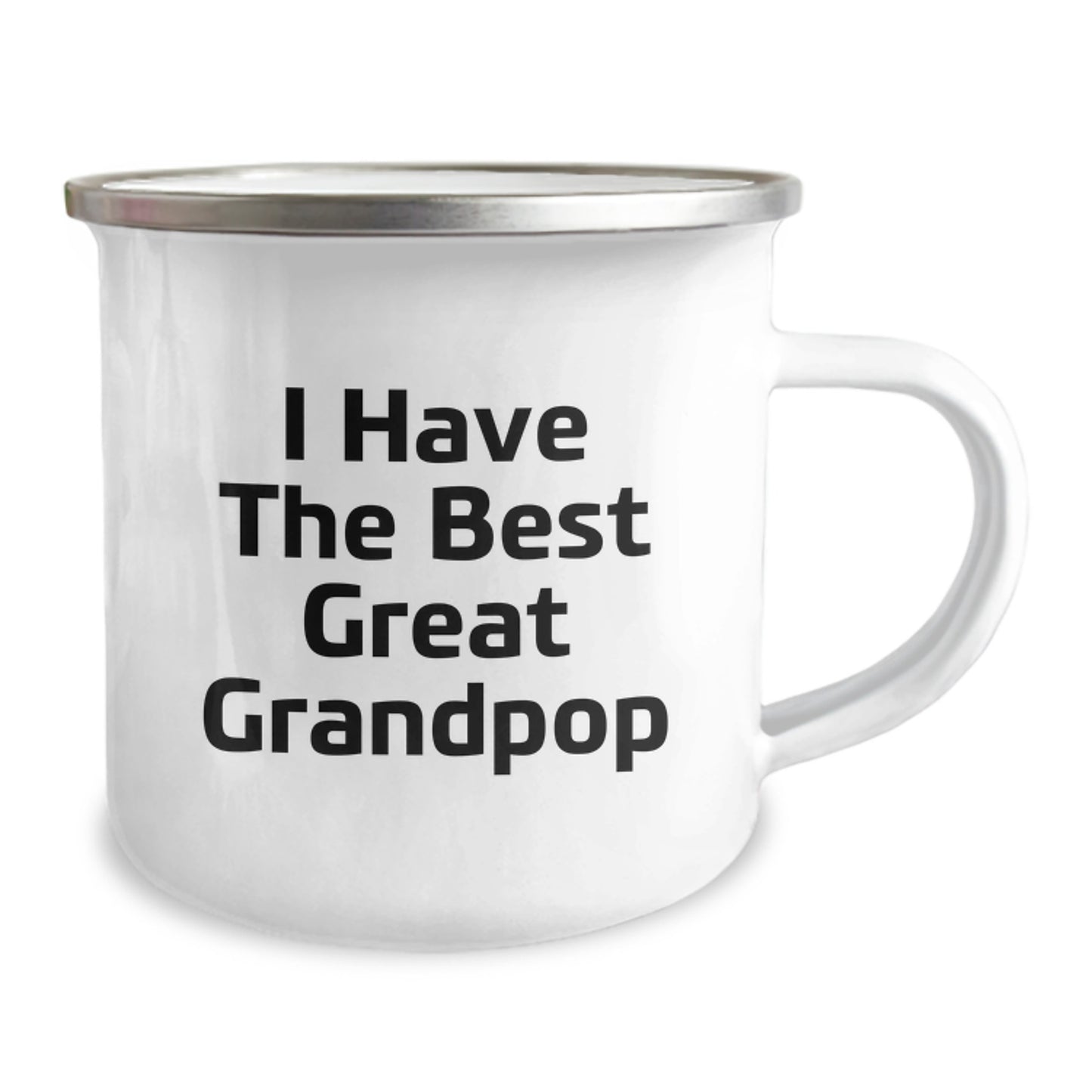Funny Great Grandpop Birthday Camping Mug Gifts for Grandpop from Family - Image 2