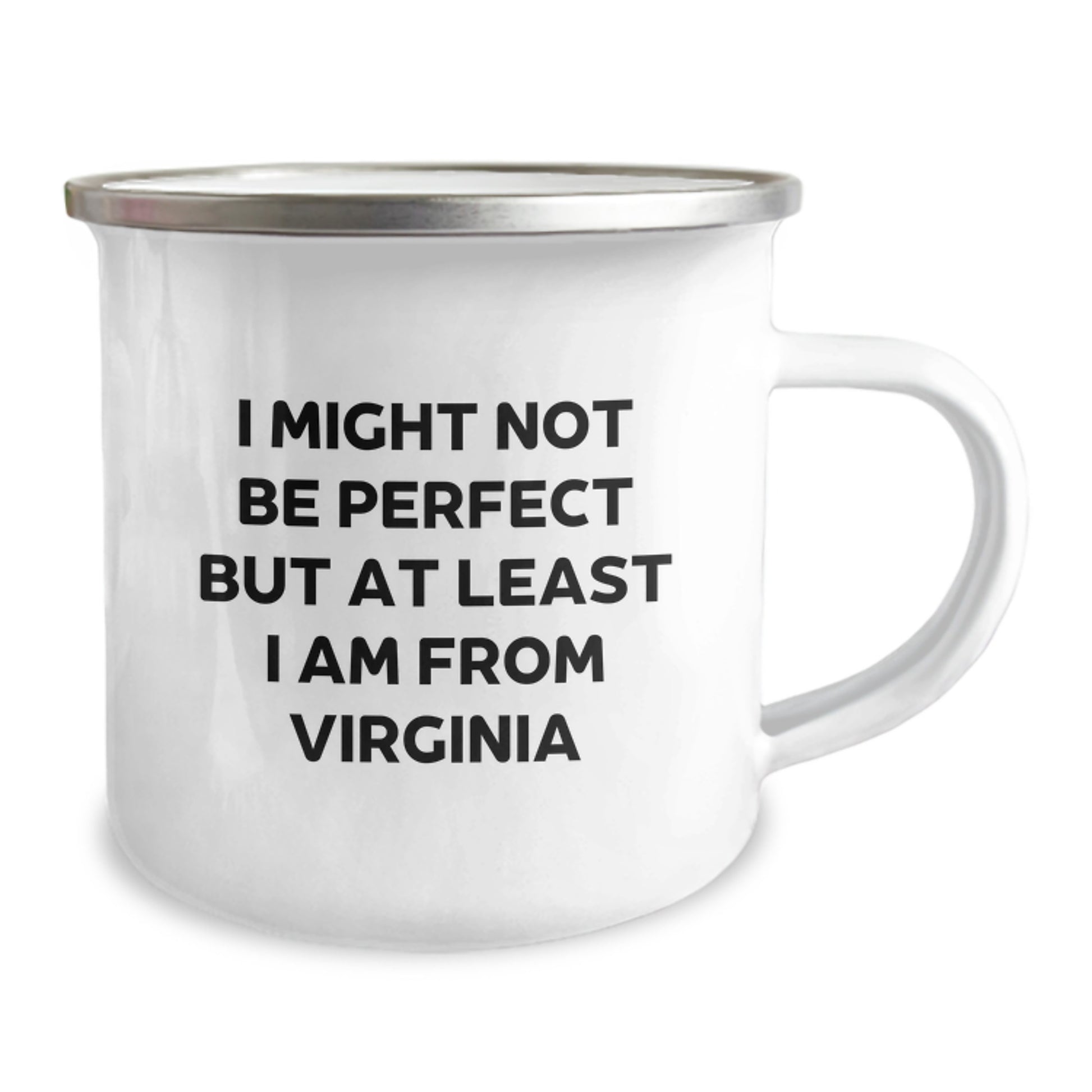 Virginia Proud Camping Mug, Funny Quote Gifts for Men, Women, Friends, Coworkers from Virginia, Unique Graduation Gifts - Image 2