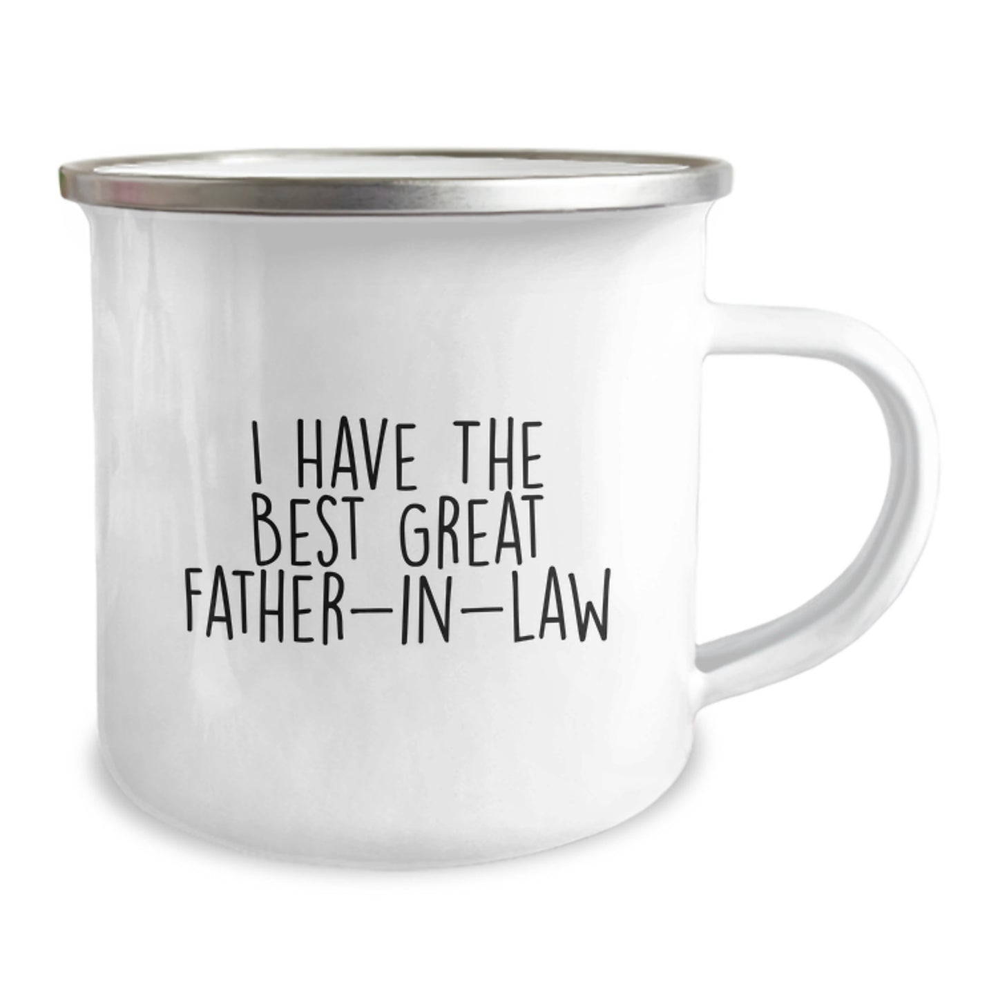 Funny Gift for Father-in-law - Camping Mug 'I Have The Best Great Father-in-law' - Birthday Unique Gifts from Family - Image 2