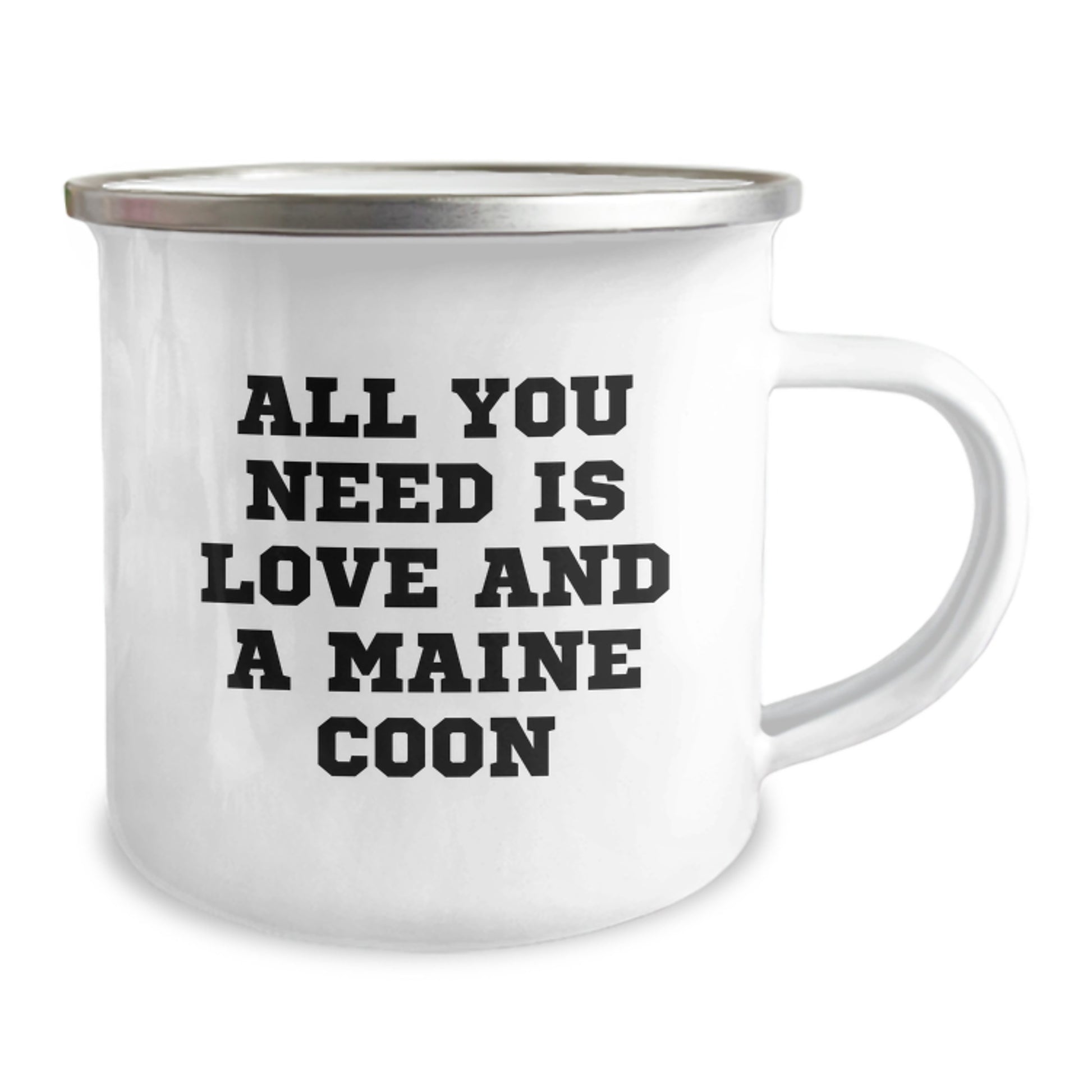 Funny Maine Coon Cat Gifts from Friends, Gifts for Maine Coon Cat Lovers, All You Need Is Love And A Maine Coon Camping Mug for Graduation, Unique Gifts from Family to Friends - Image 2