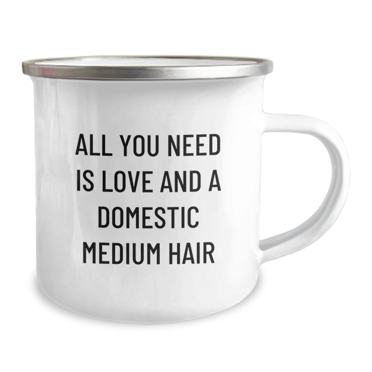 Funny Domestic Medium Hair Lover's Camping Mug Gifts from Friends for Christmas - Image 2