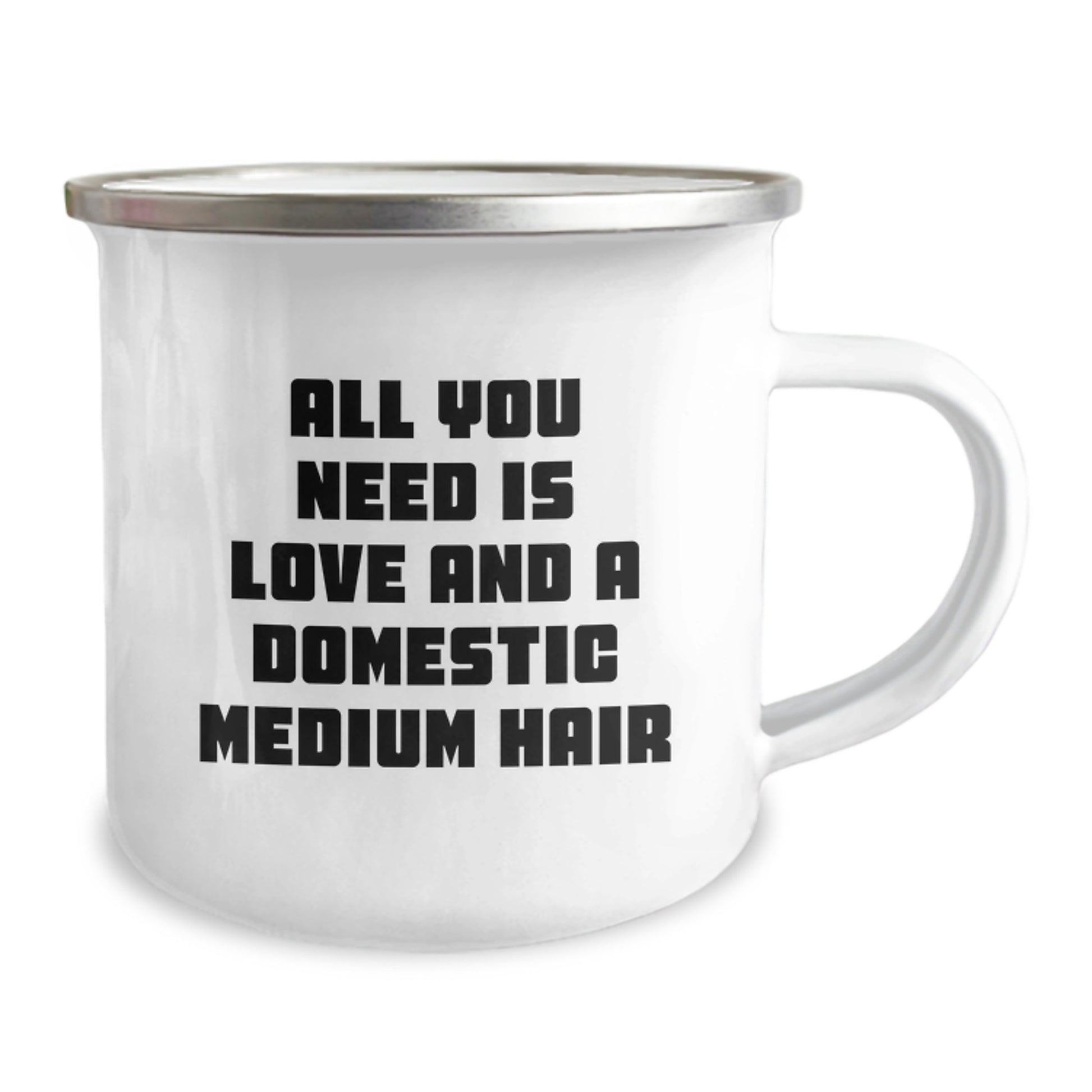 Funny Domestic Medium Hair Camping Mug Gifts from Men to Women for Christmas - Image 2