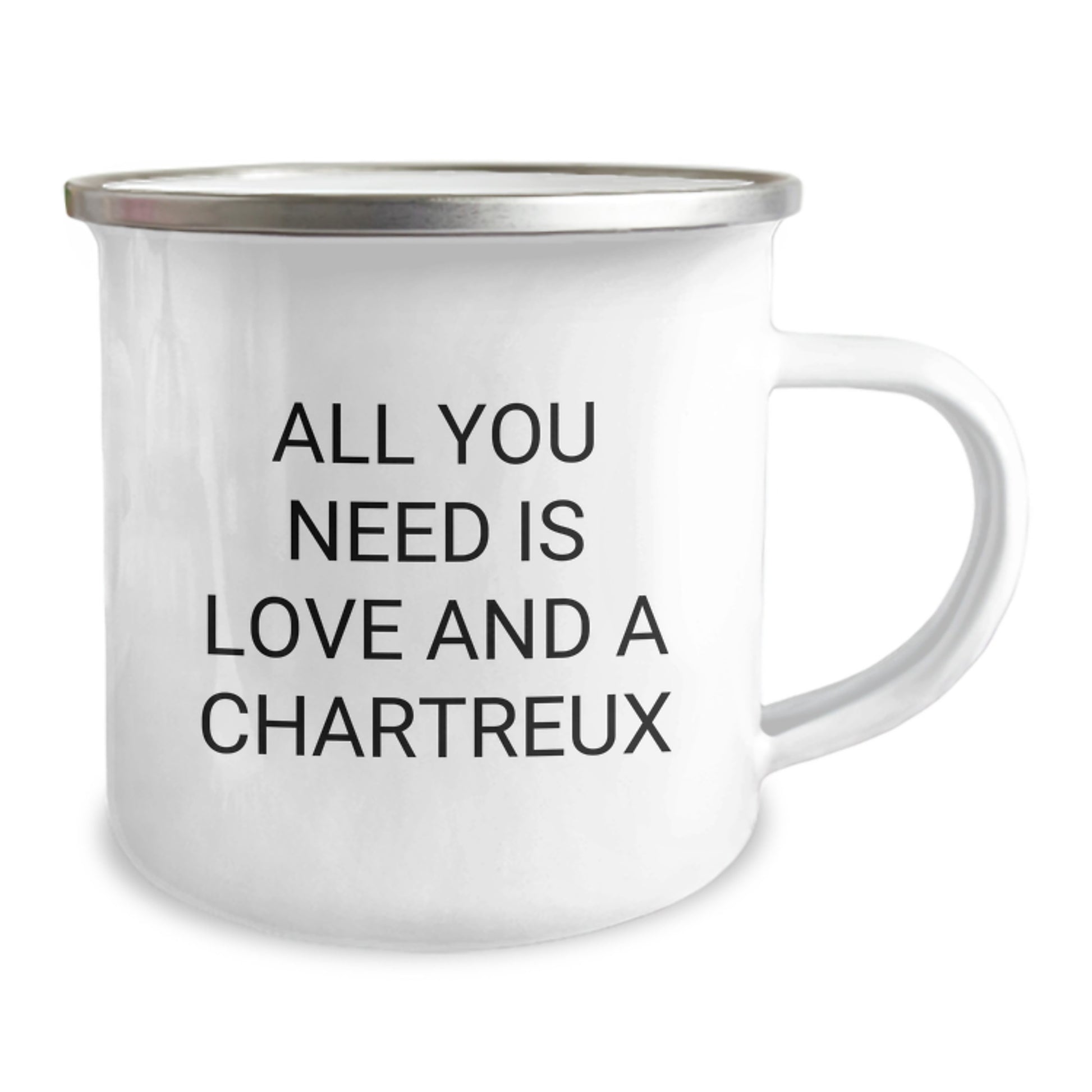 Chartreux Cat Lover Gifts from Friends for Christmas Unique Chartreux Cat Camping Mug, Inspirational All You Need Is Love And A Chartreux, Funny Chartreux Cat Mugs for Cat Enthusiasts - Image 2