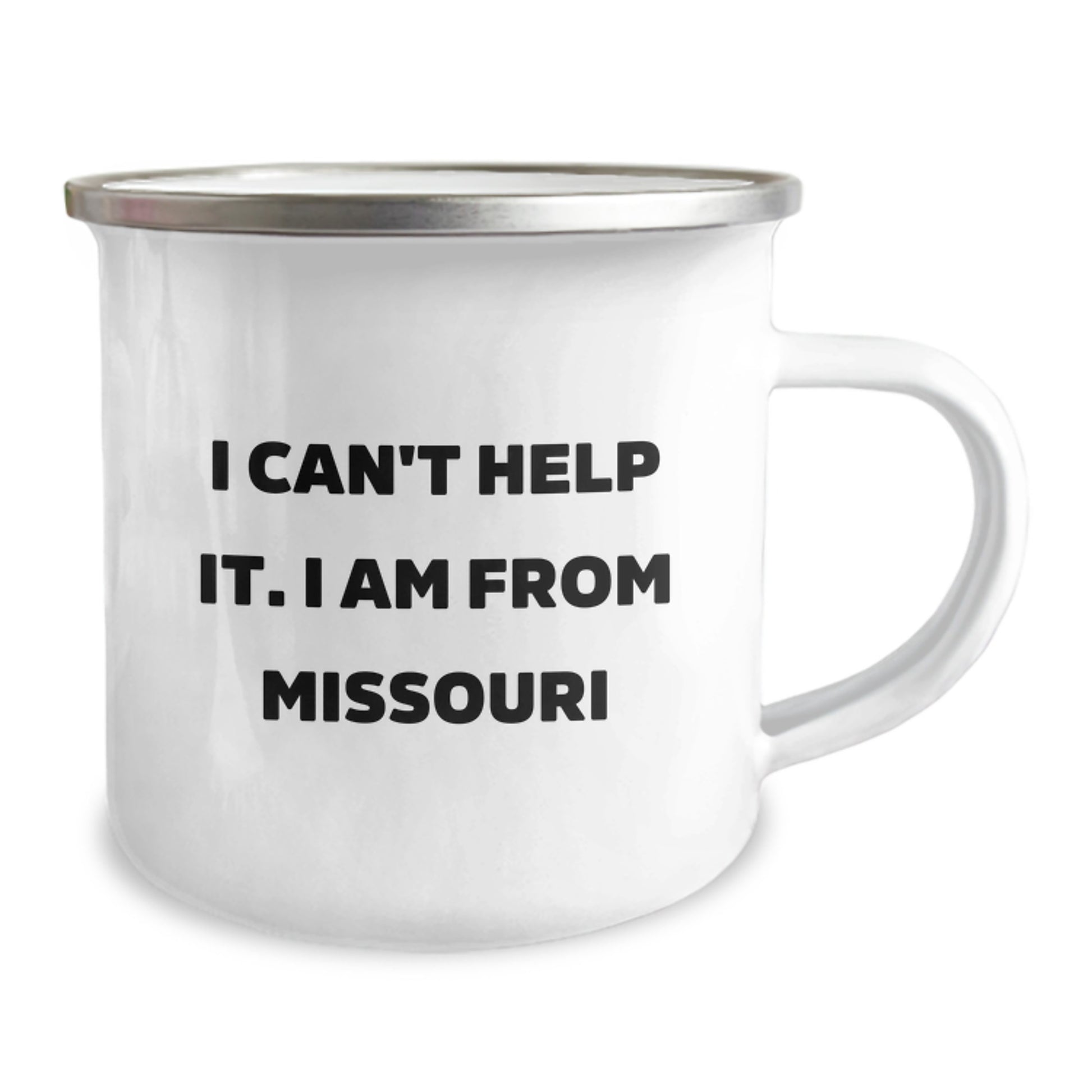 Missouri Proud Camping Mugs, Funny Quote I Can't Help It I Am From Missouri, Unique Gifts for Missouri Men, Women, Friends, Coworkers, Family - Image 2