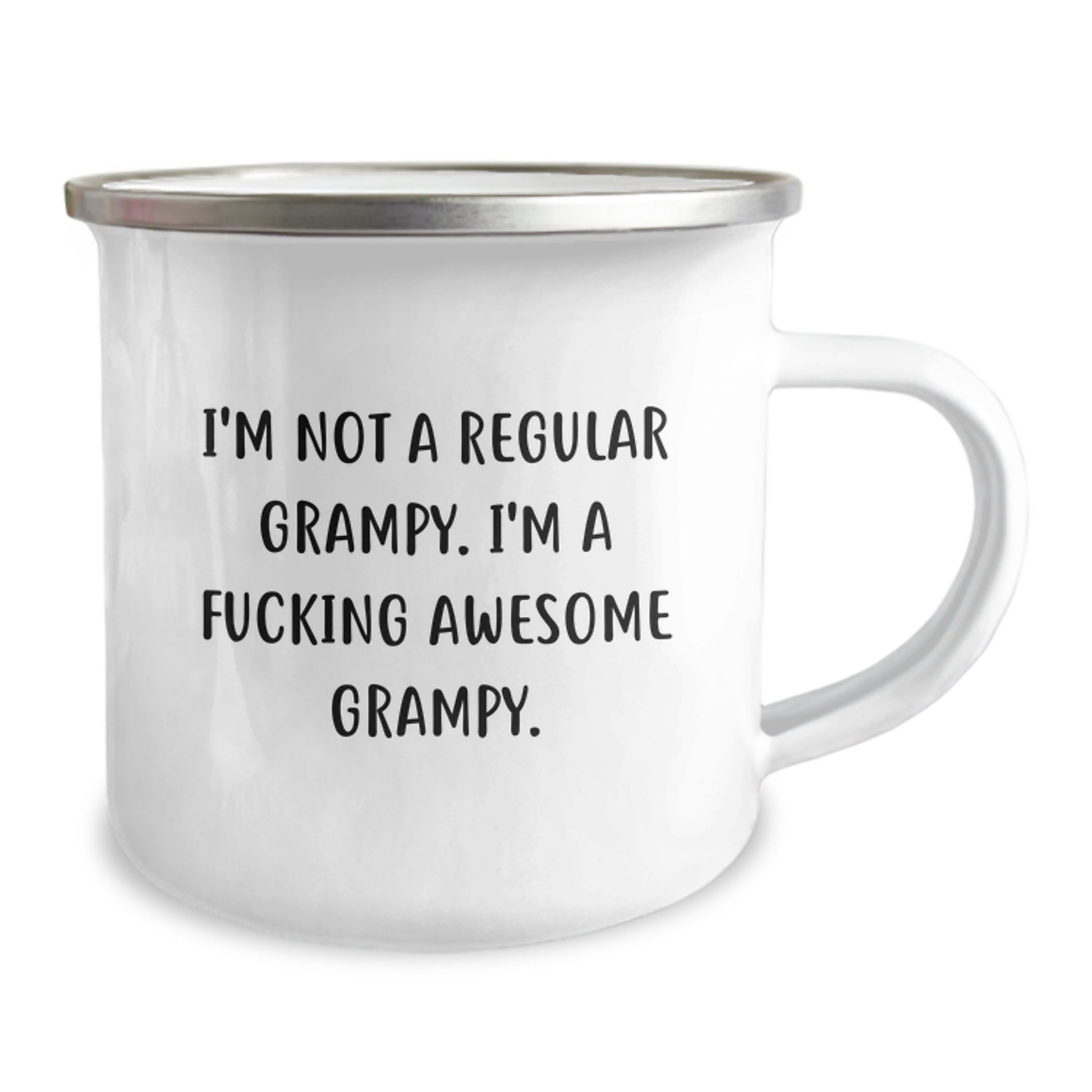 Funny Grampy Gifts for Men - I'm Not A Regular Grampy. I'm A F--king Awesome Grampy. Camping Mug for Graduation, Gifts from Men to Grampy, Unique Gifts for Grampy - Image 2