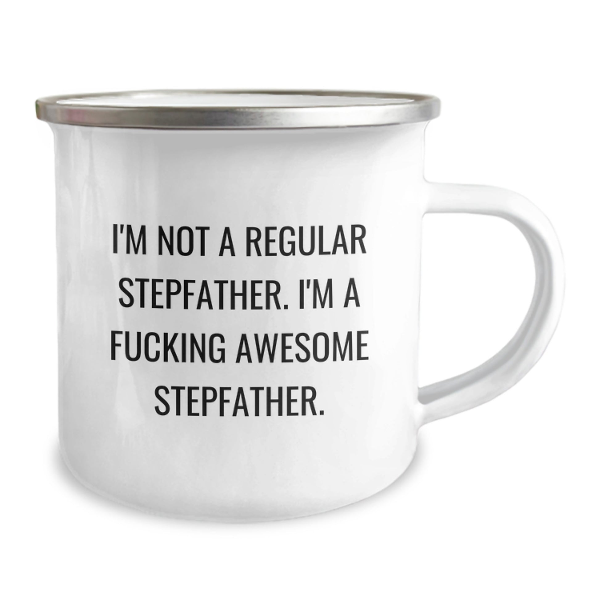 Funny Stepfather Gifts from Men for Awesome Stepfathers, Unique Christmas Unique Gifts for Stepfather Camping Mug,
    Camping Mug for Stepfather with Inspirational Quote - Image 2