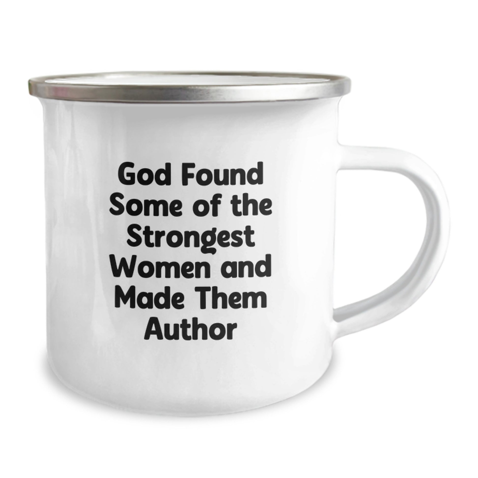 Author's Strong Women Gifts, Funny Quote Camping Mug for Graduation, from Friends to Family - Image 2