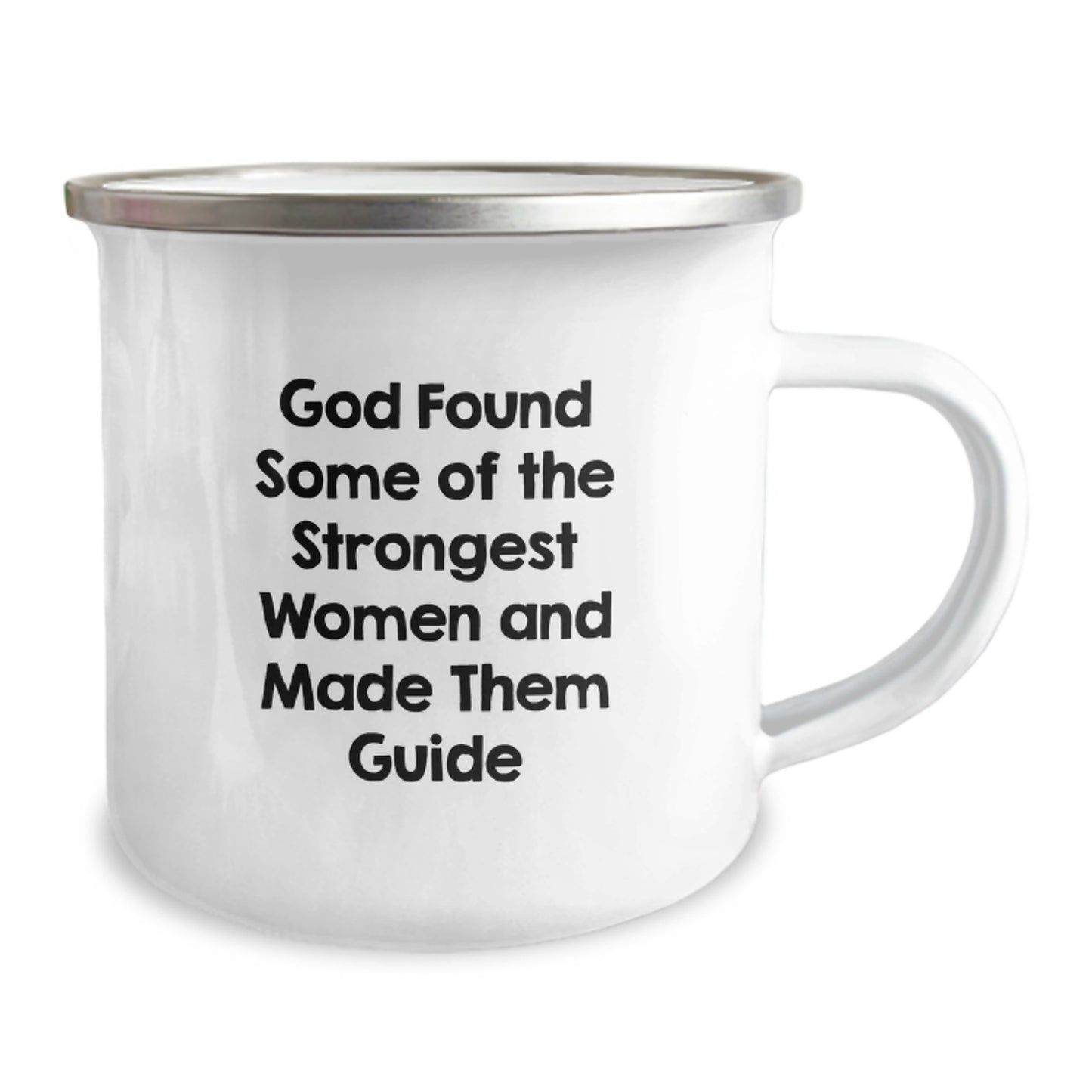Funny Guide Gifts for Strong Women, God Made Them Guide, Camping Mug for Graduation, Gifts from Friends, Gifts for Guide - Image 2