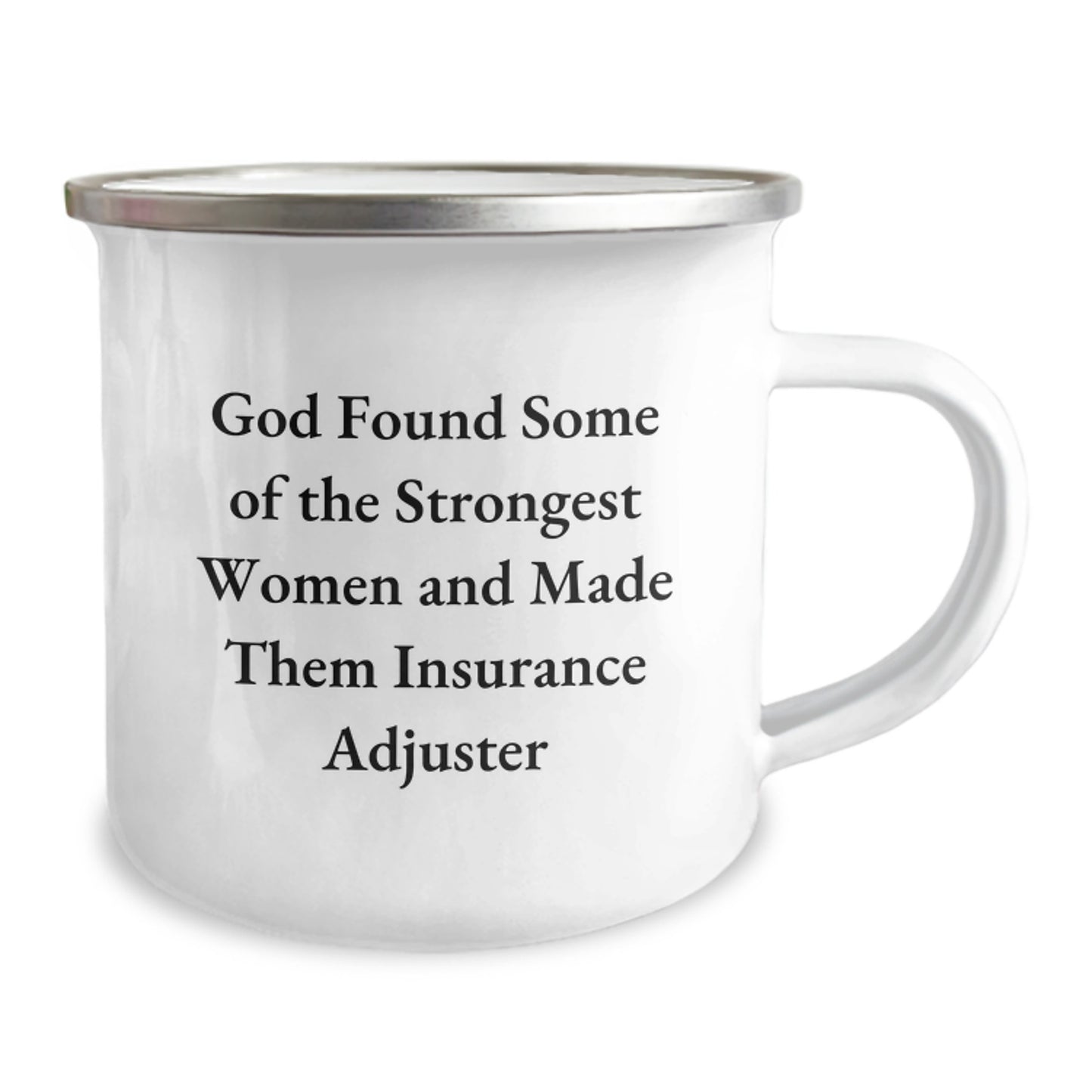 Funny Insurance Adjuster Camping Mug Gifts from Men to Women Insurance Adjuster Friends Family - Image 2