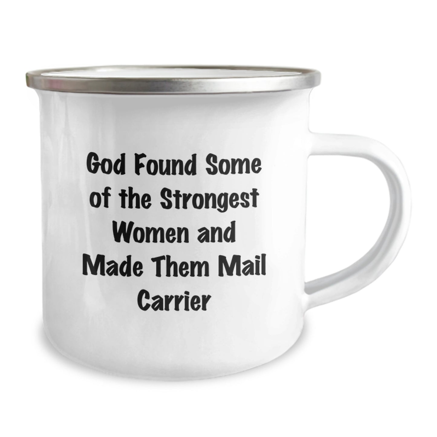 Funny Mail Carrier Gifts from Friends, Unique Christmas Unique Gifts for Mail Carrier, Funny Camping Mug - Image 2