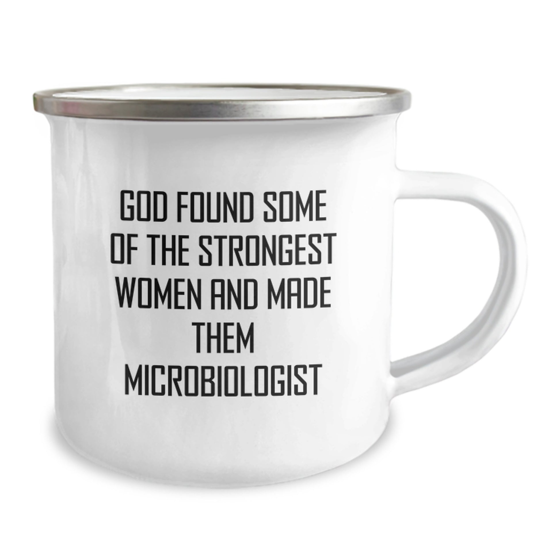 Funny Microbiologist Gifts for Women Men Friends Family - 'God Found Some Of The Strongest Women And Made Them Microbiologist' Christmas Unique Gifts for Microbiologist Enthusiast - Image 2