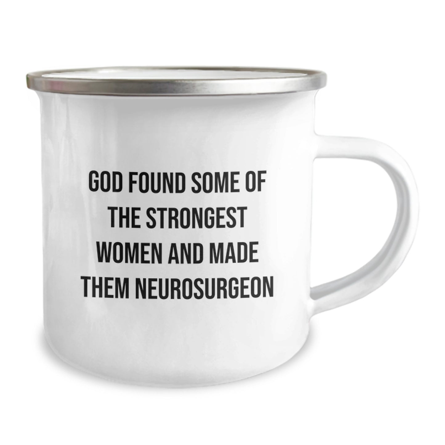 Funny Inspirational Gifts from Men to Neurosurgeon Women - Christmas Unique Gifts - Camping Mug - Image 2