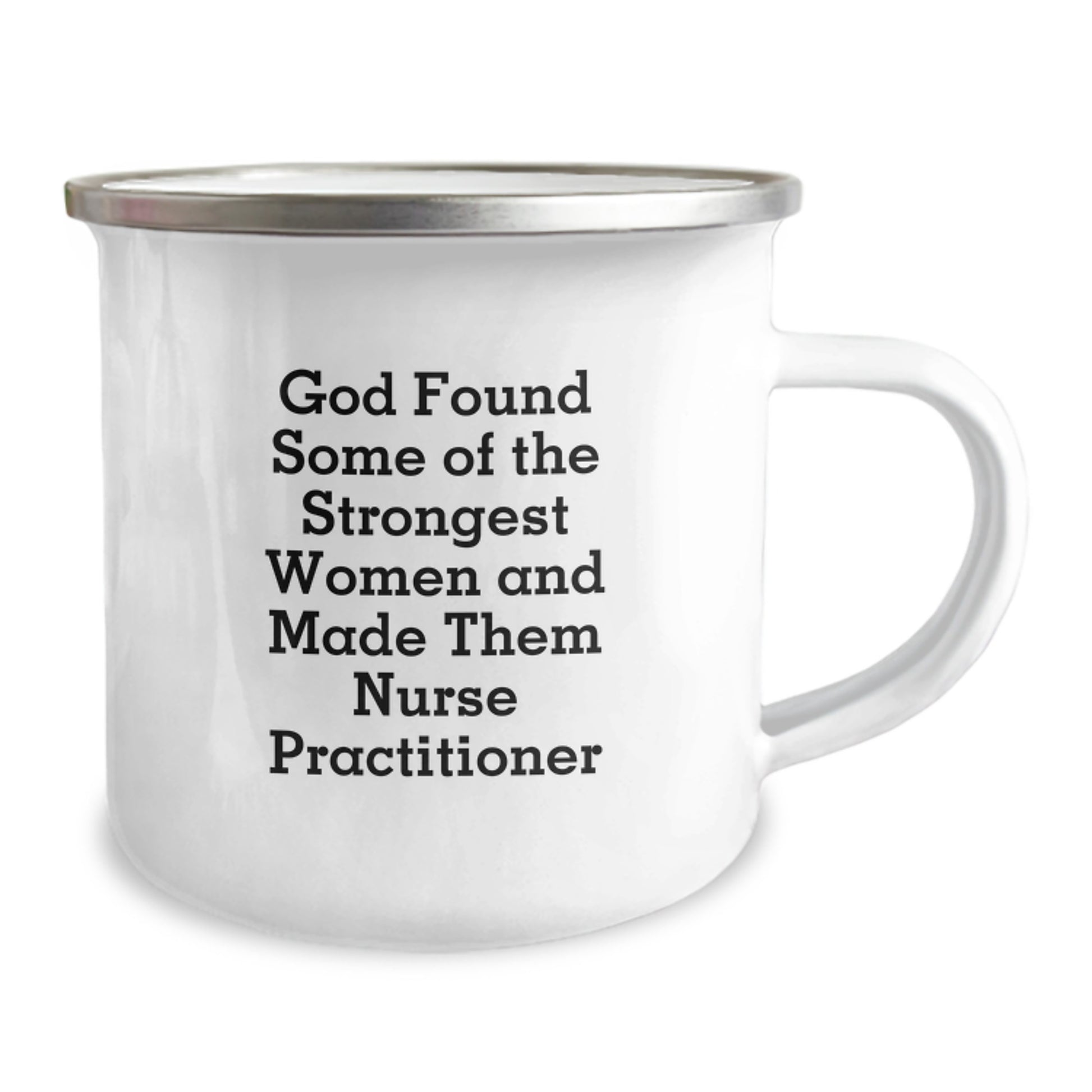 Funny Nurse Practitioner Christmas Unique Gifts from Men to Women, Unique Camping Mug for Nurse Practitioner Friends, Inspirational Quotes - Image 2