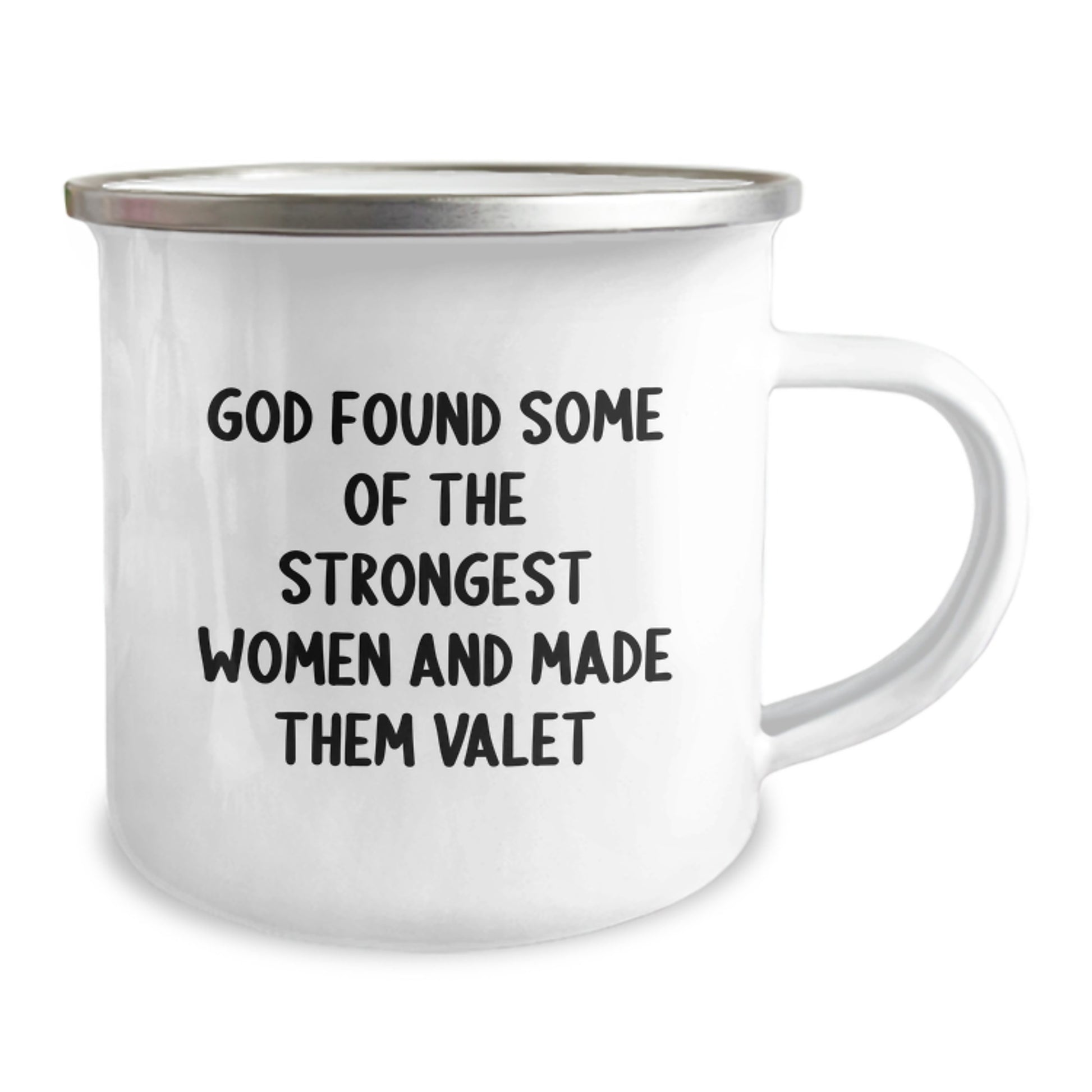 Funny Valet Gifts from Men, Unique Camping Mug for Strong Women, Graduation Unique Gifts - Image 2