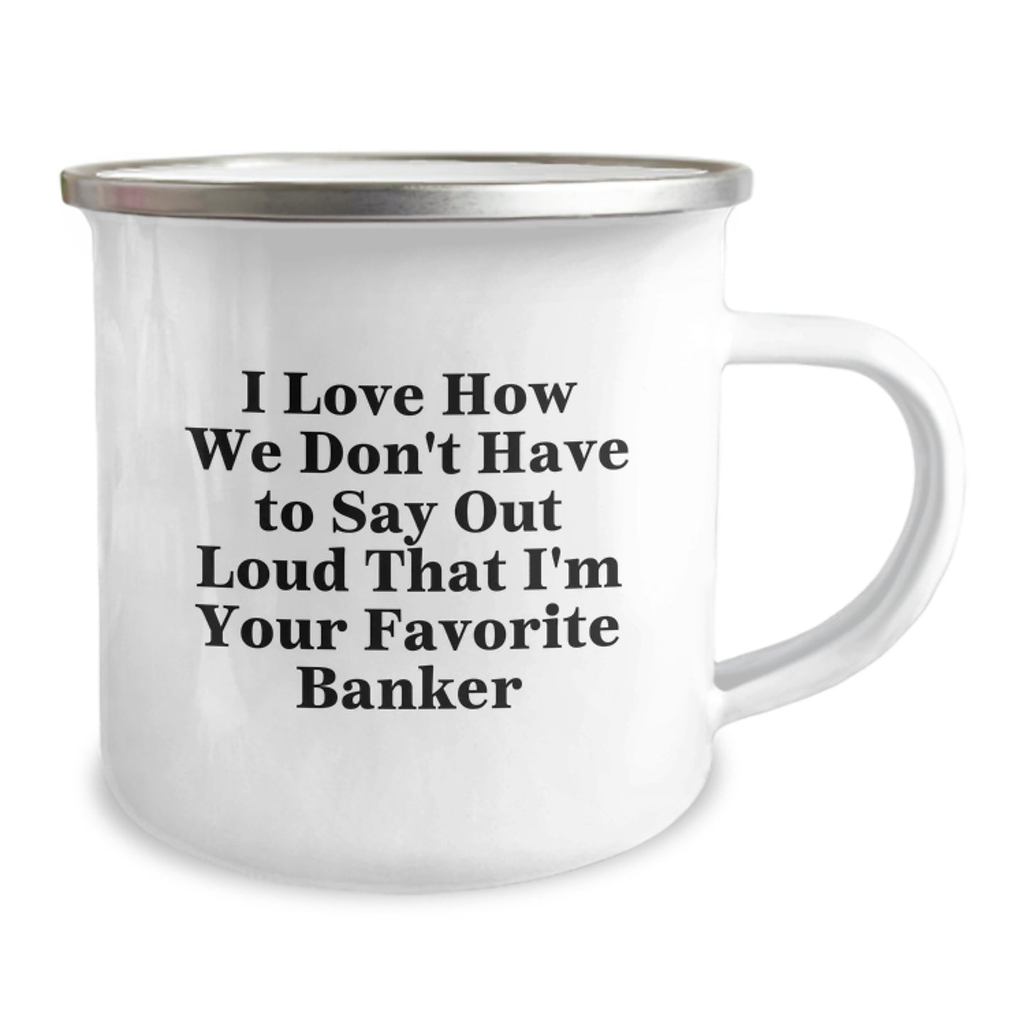Gifts from a Sassy Banker, Funny Camping Mugs for Banker Friends, Graduation Unique Gifts for Men - Image 2