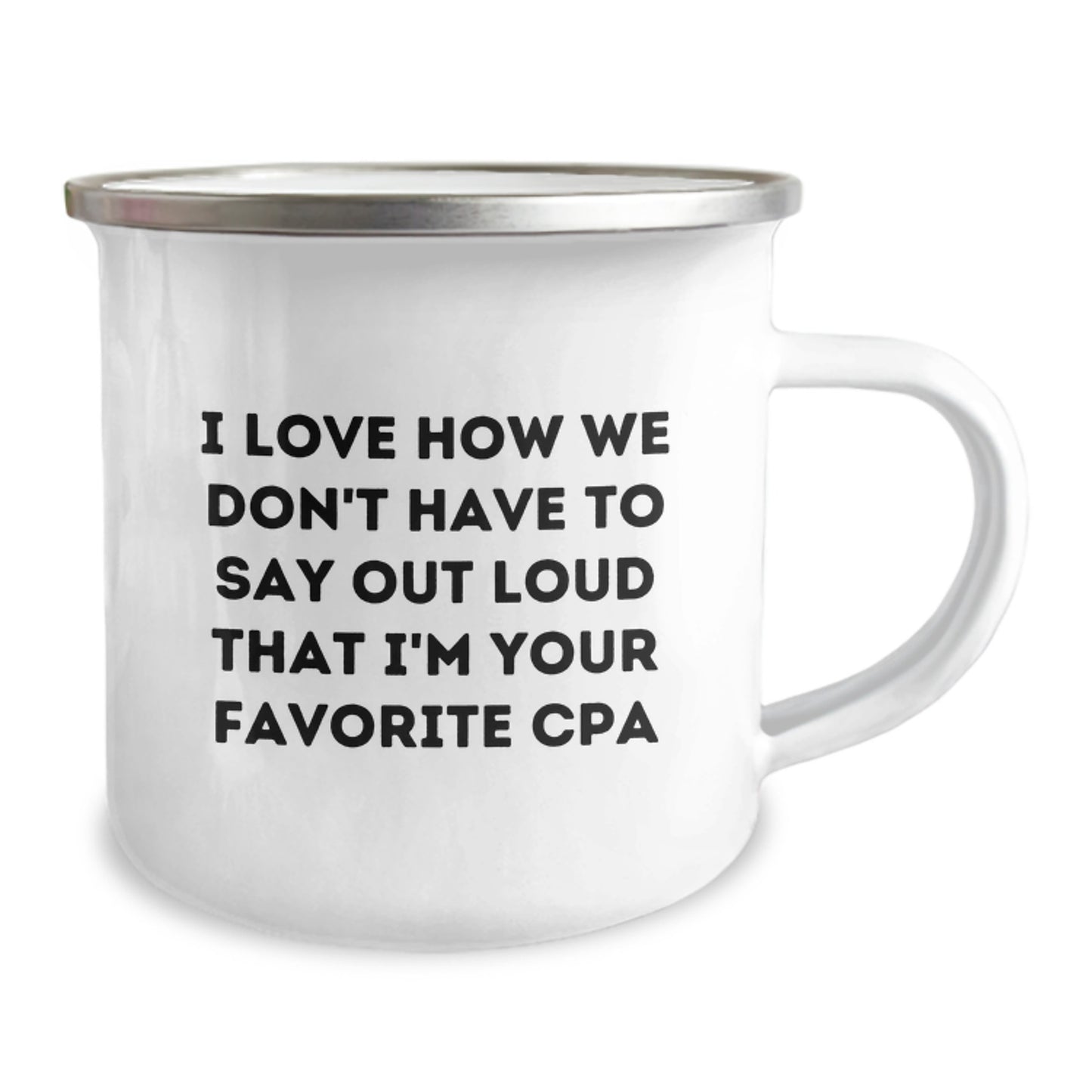 Funny CPA Camping Mug, Birthday Unique Gifts from Friends, Gifts for Your Favorite CPA - Image 2