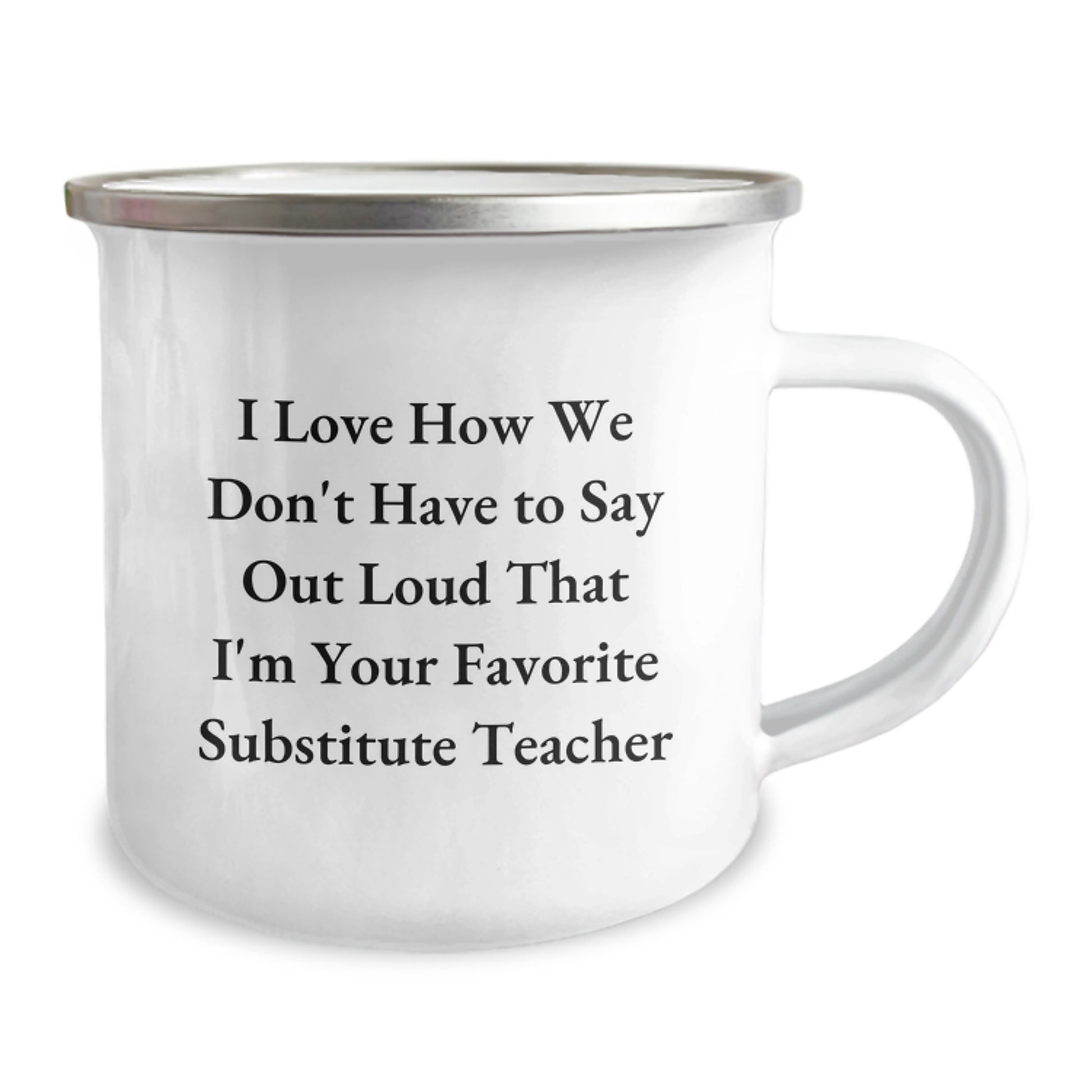 Substitute Teacher Gifts - Funny Camping Mugs for Favorite Teacher on Graduation Day - Gifts from Men to Favorite Substitute Teacher - Image 2