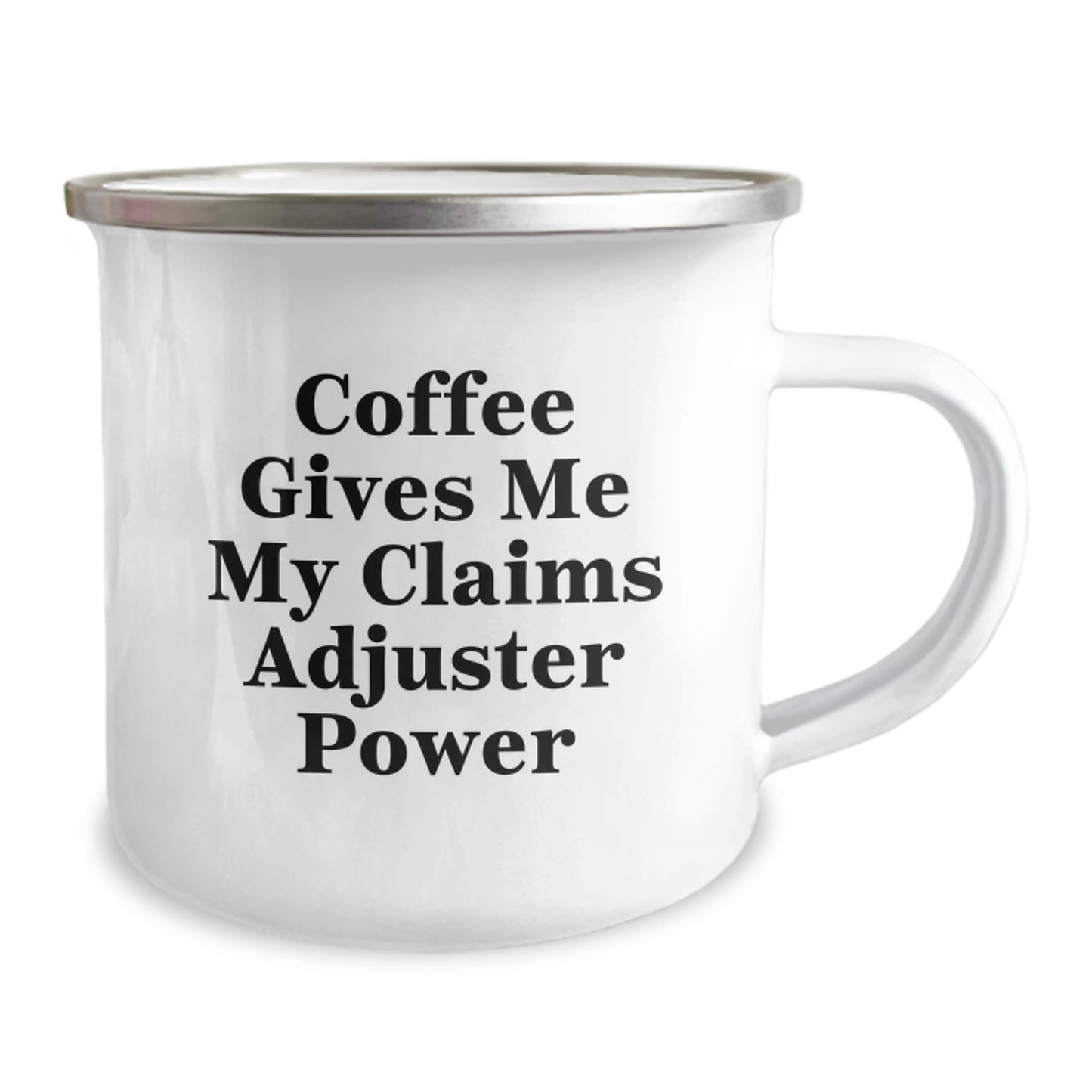 Funny Claims Adjuster Christmas Unique Gifts from Friends - Gifts for Claims Adjuster Men Funny Mugs - Coffee Gives Me My Power - Image 2