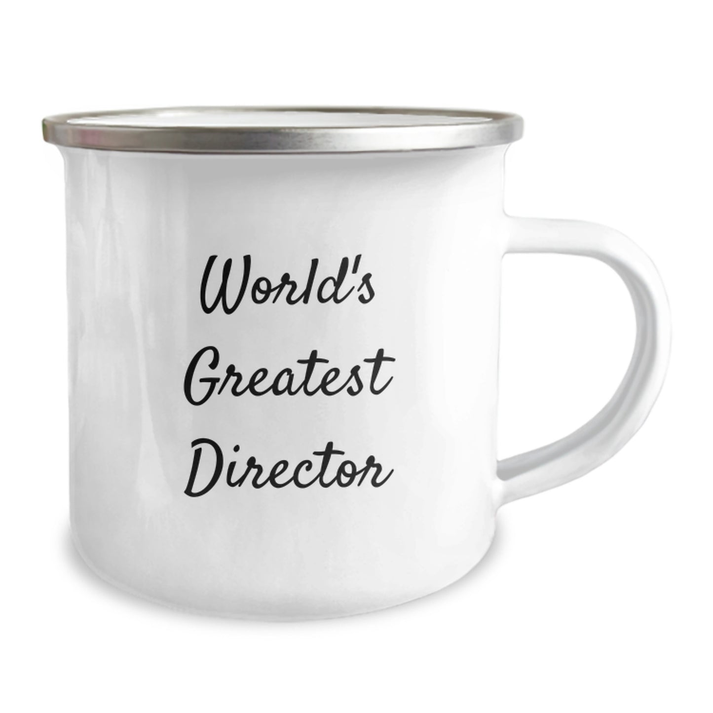 Funny Quote Gifts from Men to World's Greatest Director Mom on Mother's Day Unique Director Camping Mug - Image 2