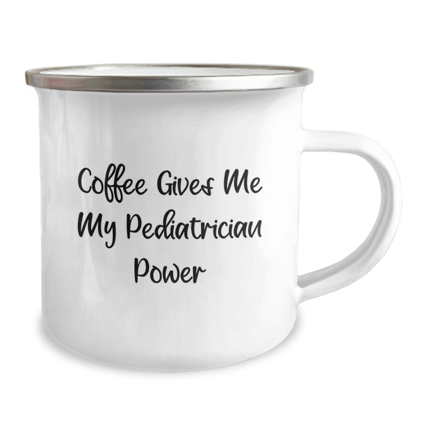 Funny Pediatrician Gifts from Family, Camping Mug for Pediatrician Power, Gifts for Pediatrician Graduation Unique - Image 2