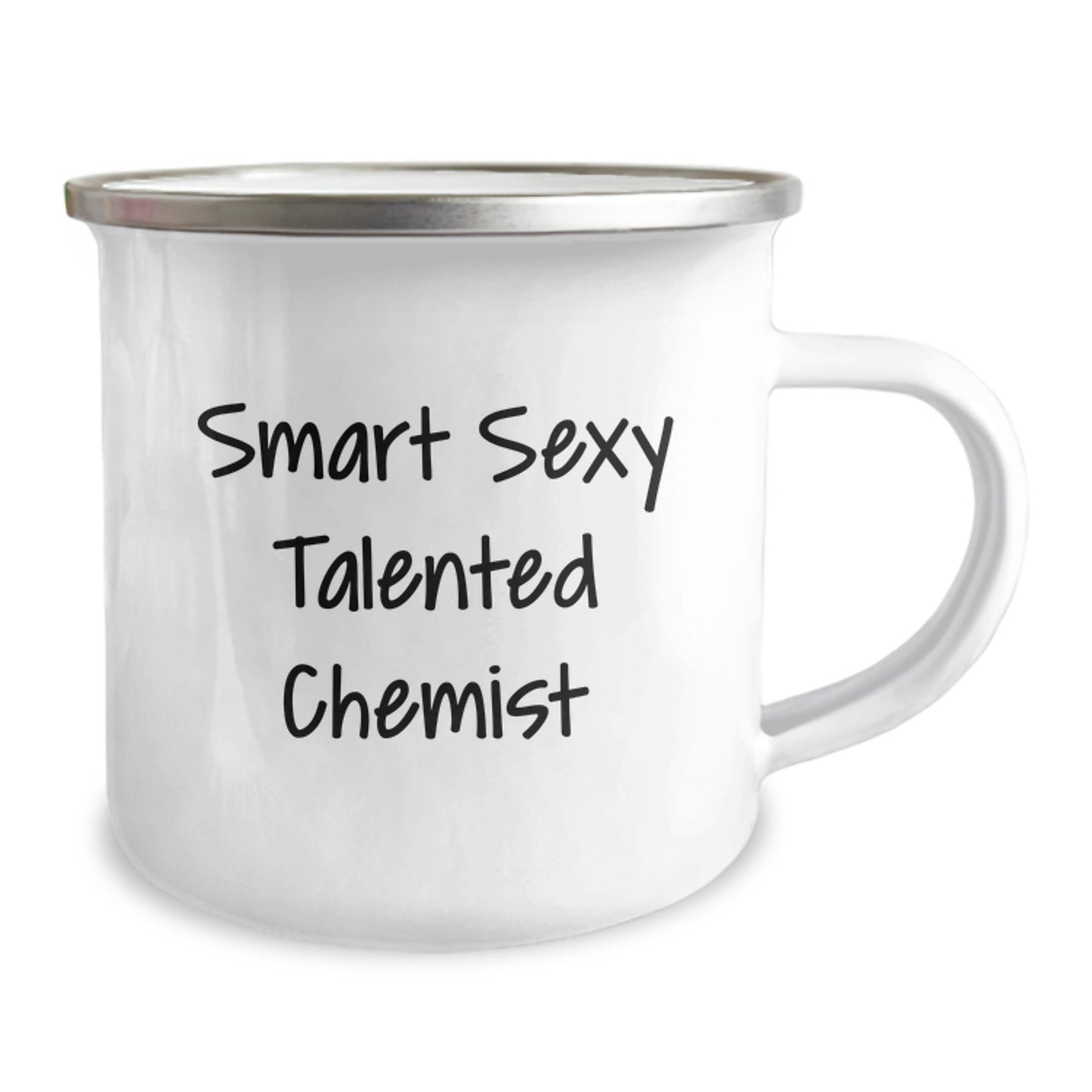 Smart Sexy Talented Chemist Camping Mug Christmas Unique Gifts from Friends and Family - Image 2