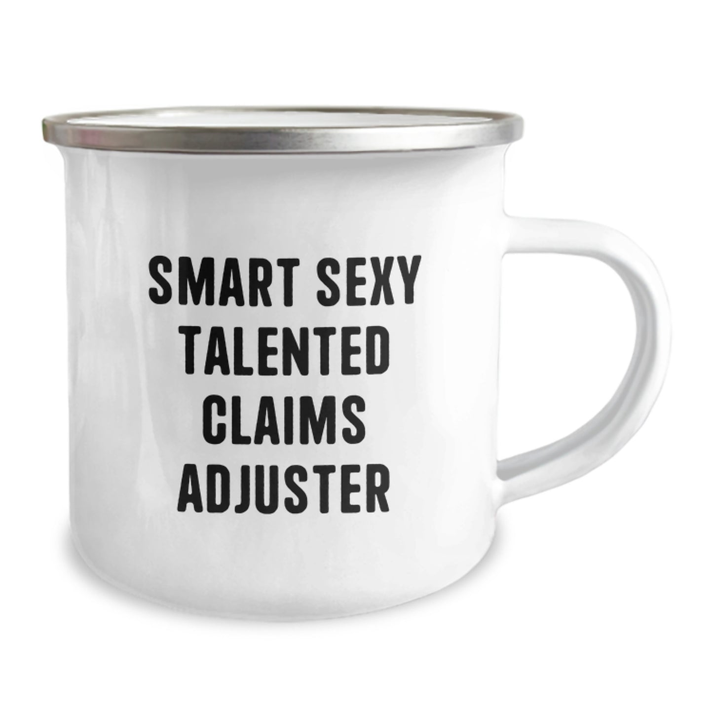 Funny Claims Adjuster Gifts for Christmas Unique - Smart Sexy Talented Claims Adjuster Camping Mug for Men Women Coworkers Friends Family - Image 2