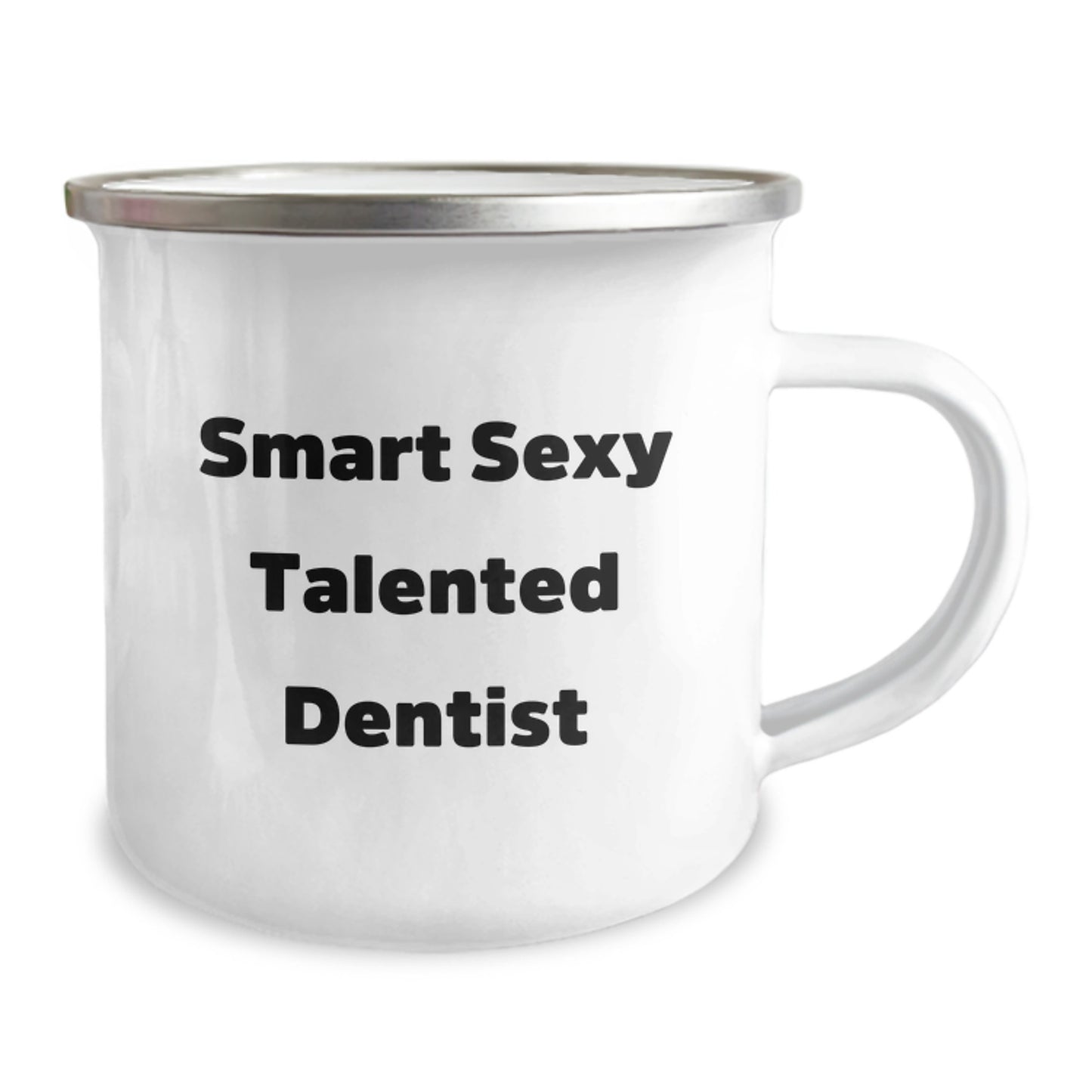 Funny Dentist Gifts from Friends for Smart Sexy Talented Dentist Graduation Unique Mugs Camping Mug - Image 2