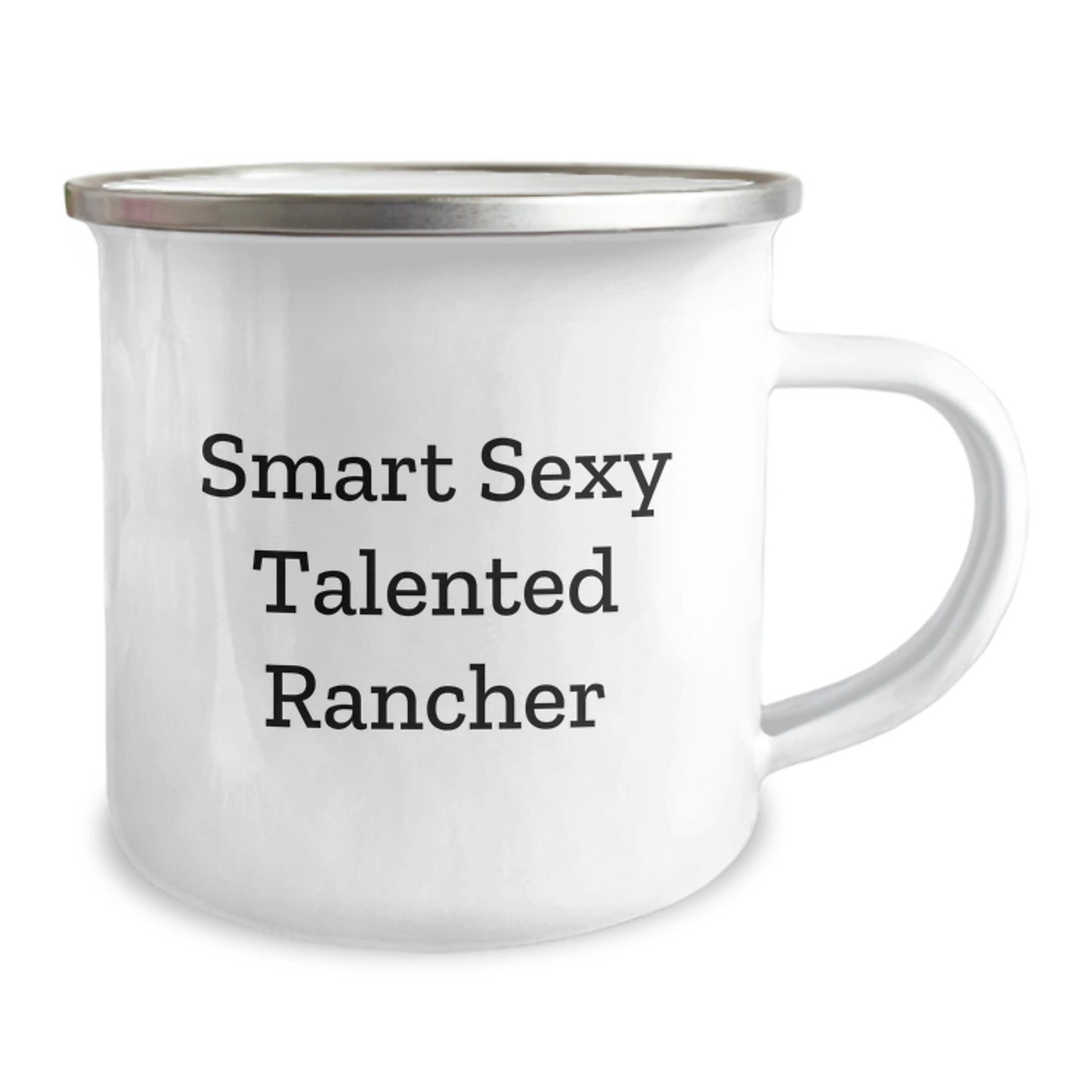 Funny Rancher Gifts from Men for Smart Sexy Talented Rancher, Camping Mug, Christmas Unique Gifts, Funny Quote - Image 2
