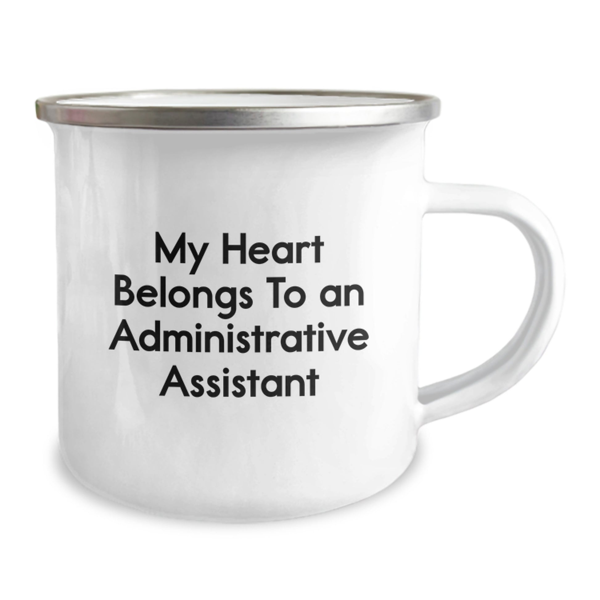Funny Administrative Assistant Camping Mug, Gifts from Men to Women Coworkers, Birthday Unique Presents for Office Assistant - Image 2