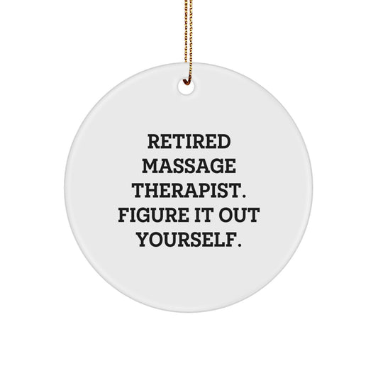 Funny Massage Therapist Gifts from Friends - Christmas Unique Gifts for Massage Therapist Men Women - Image 1