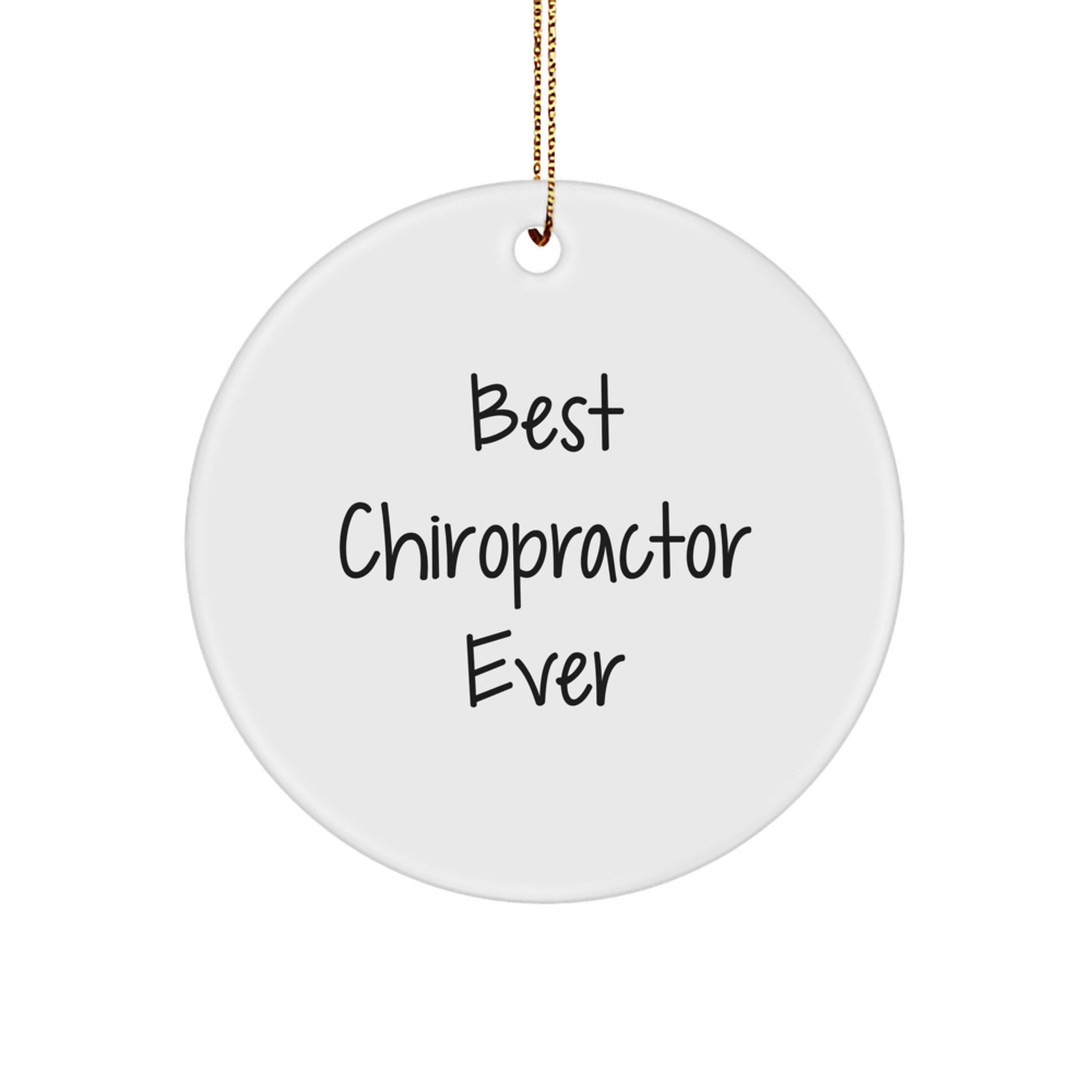 Best Chiropractor Ever Funny Gifts for Chiropractor Friends and Family from Men, Women, or Kids - Image 1