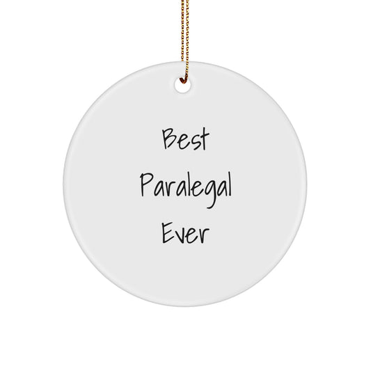 Funny Paralegal Gifts for Paralegal, Best Paralegal Ever Christmas Unique Gifts from Friends - Image 1