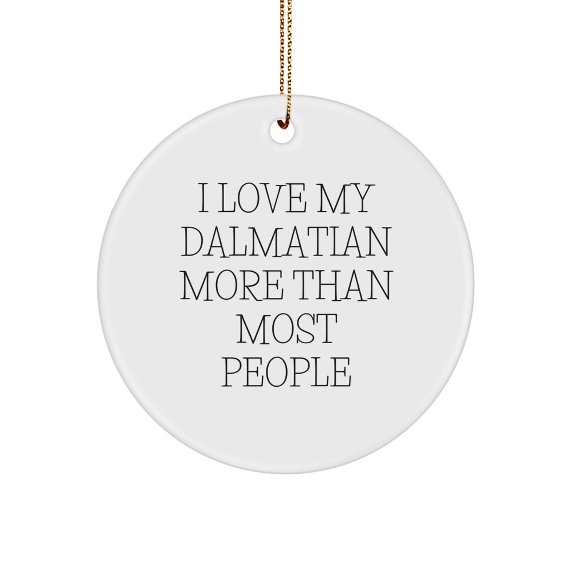 Funny Dalmatian Dog Gifts for Men, Women, Friends, Coworkers, Family - Christmas Unique Ornaments for Home Decor - Image 1