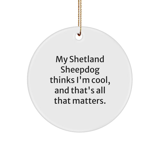 Funny Shetland Sheepdog Gifts for Men Women Funny Shetland Sheepdog Lover Friends Family - Image 1