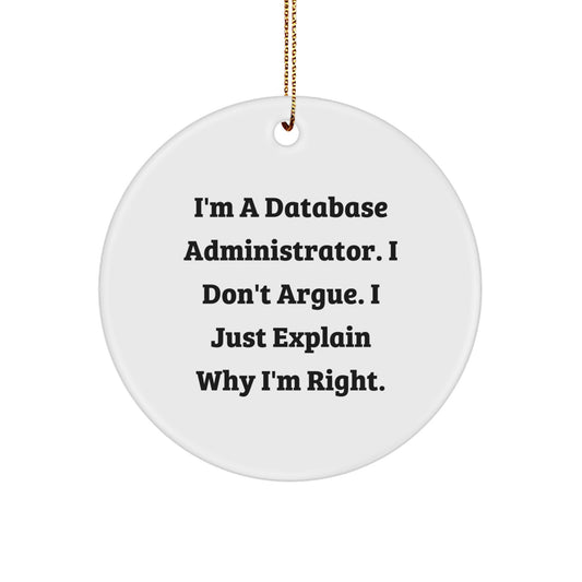 Funny Database Administrator Christmas Unique Gifts from Friends to Family - Image 1