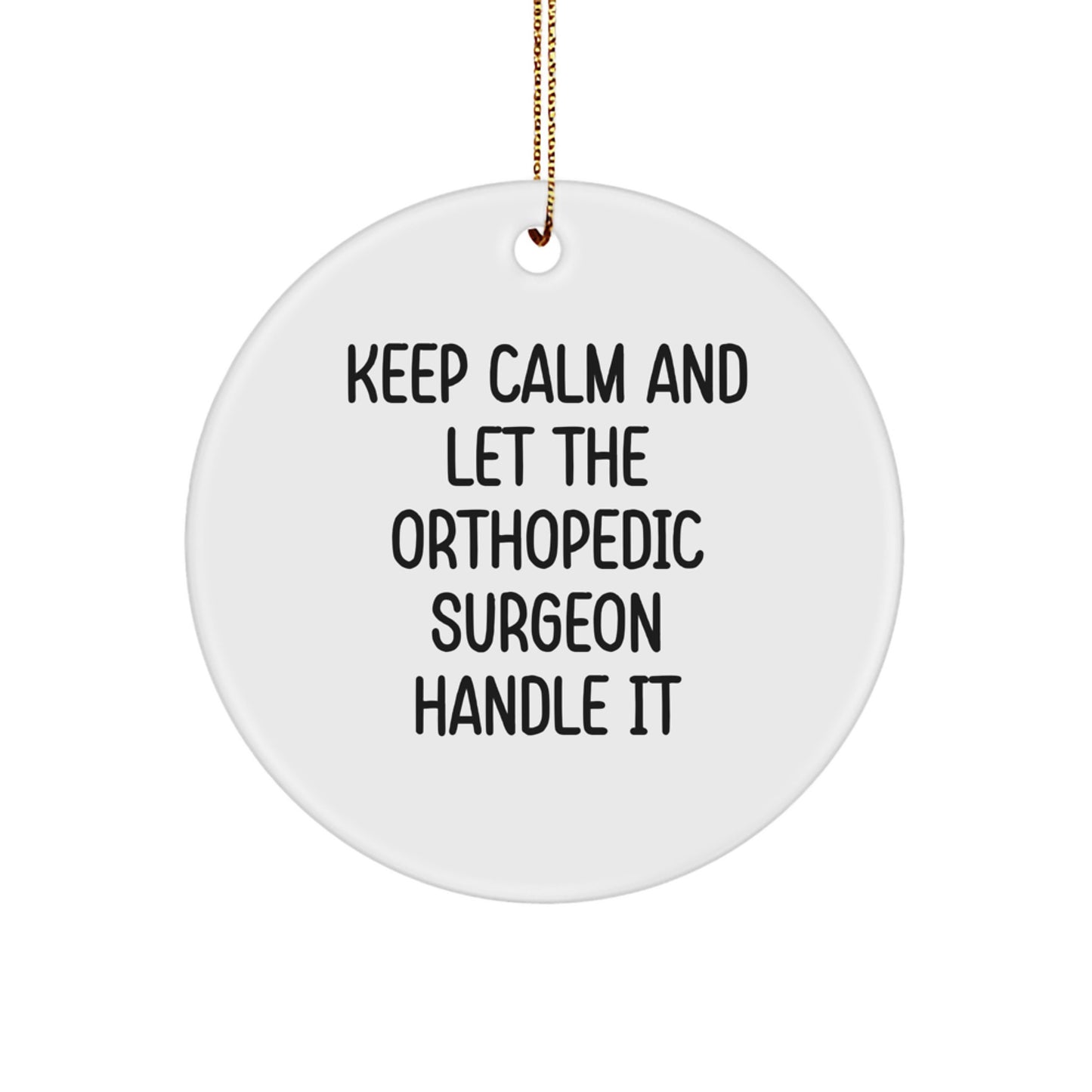 Funny Orthopedic Surgeon Christmas Unique Gifts from Friends for Christmas Unique Office Decorations - Image 1