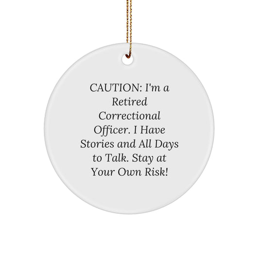 Funny Correctional Officer Gifts from Friends for Men, Unique Christmas Unique Gifts - Image 1