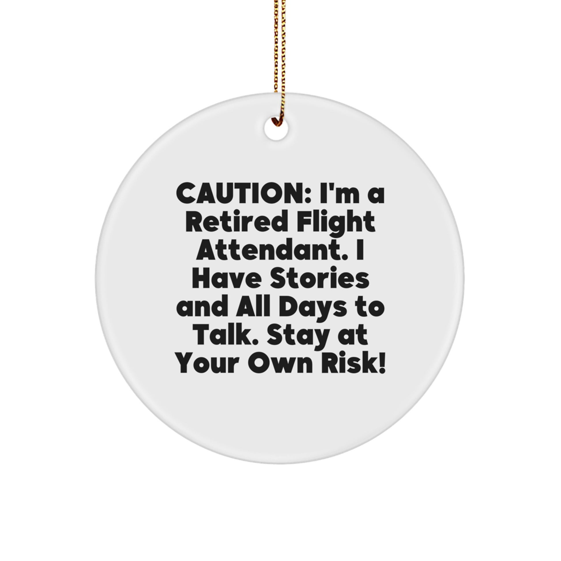 Funny Flight Attendant Gifts for Men - Flight Attendant Christmas Unique Gifts from Friends - Image 1